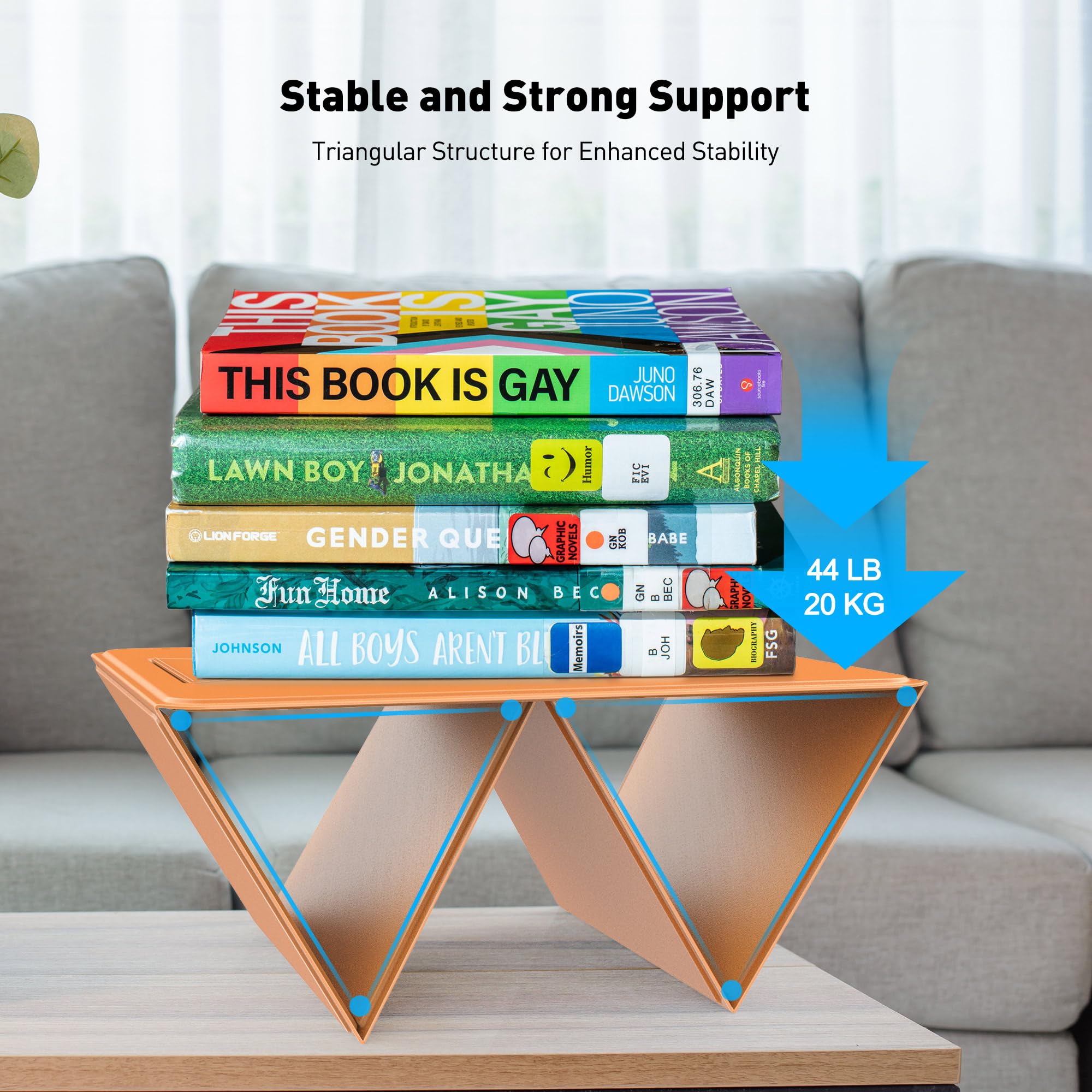 Abovetek Ultra Sleek Portable Laptop Stand, 2 In 1 Foldable Macbook Stand For Desk & Ipad Tablet Stand Holder, Fits 14''~17'' Ma