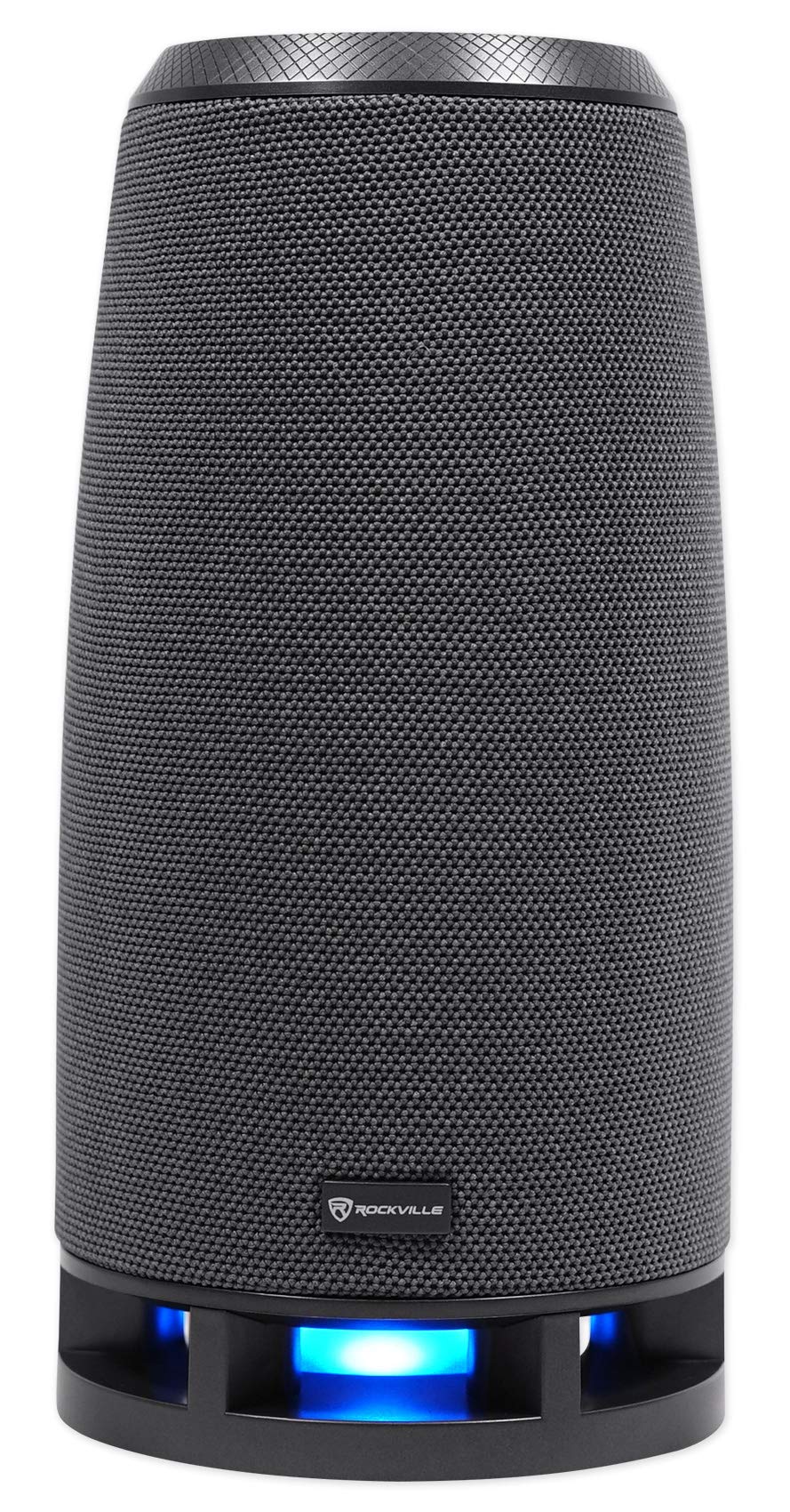 Rockville Rockship 50 Watt Portable Bluetooth Speaker W/Led Lights+Radio/Usb/Aux