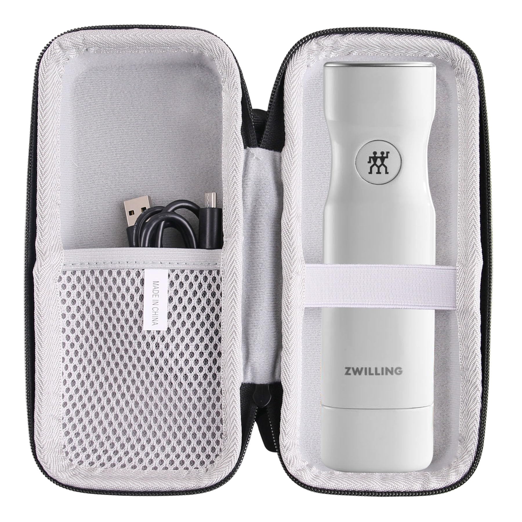 JINMEI Hard EVA Carrying Case Compatible with ZWILLING Fresh & Save Handheld Vacuum Sealer Machine case.