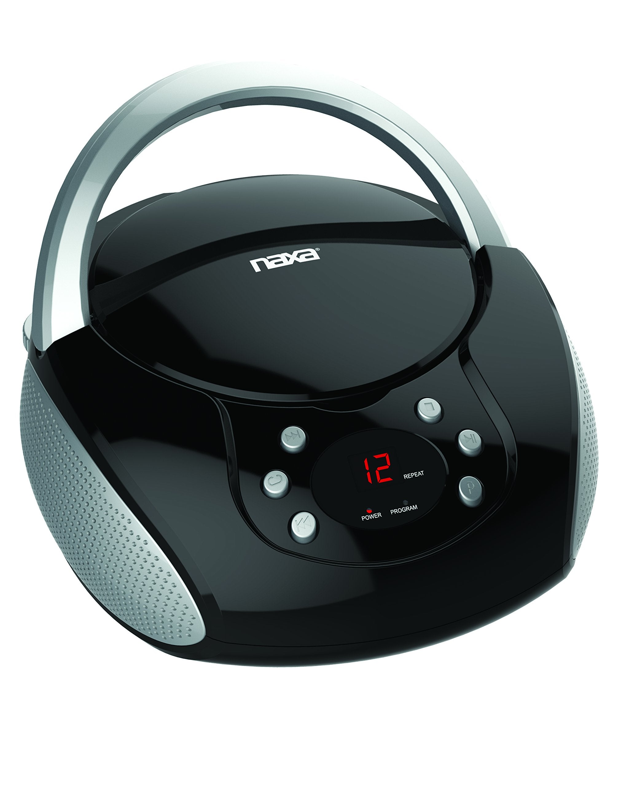 Naxa Electronics NPB240 Portable Cd Boombox,Black