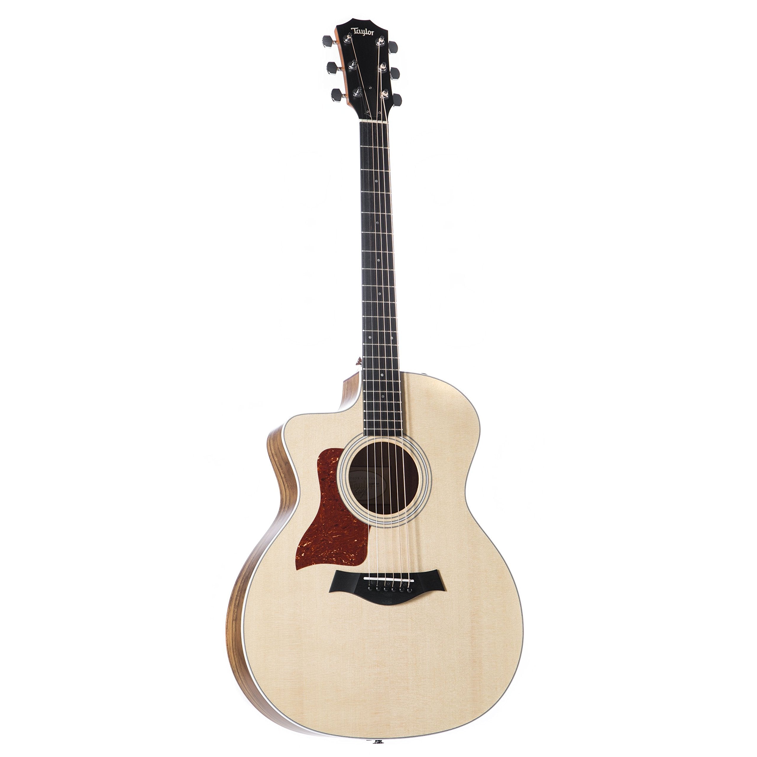Taylor 214ce Left-Handed - Layered Koa Back and Sides