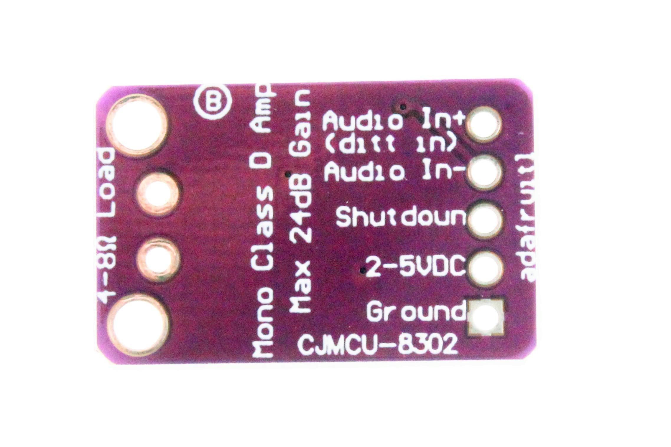 Noyito Pam8302 2.5W Single Channel Class D Audio Power Amplifier Amp Development Board (Pack Of 2)