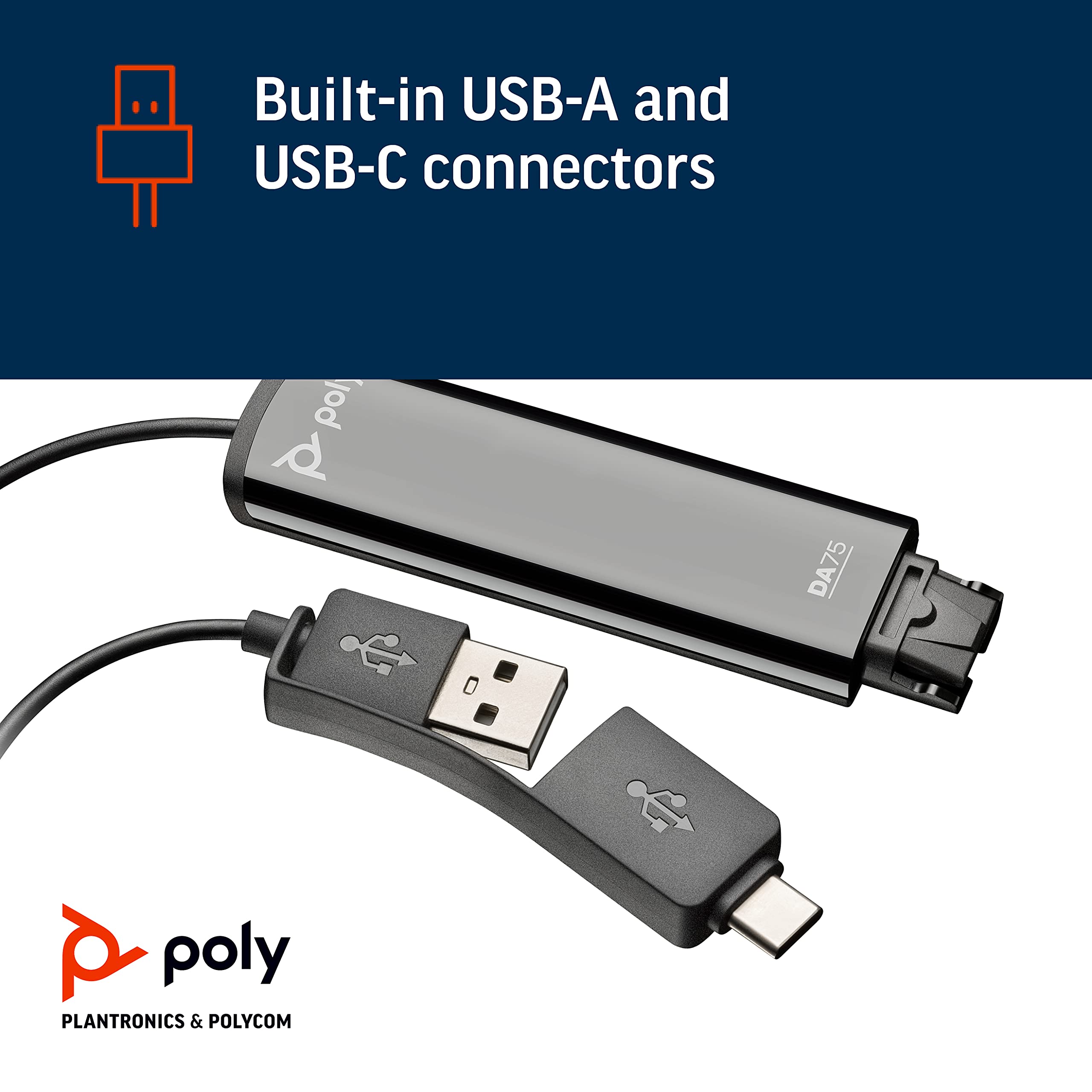 Poly Da75 Usb To Qd Adapter