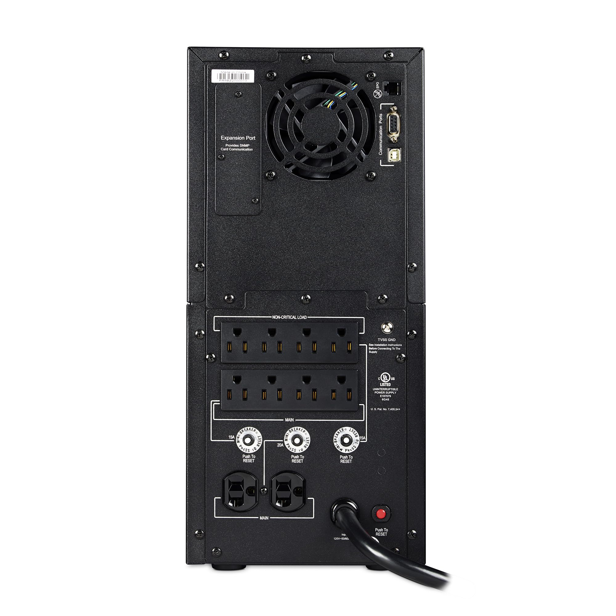 Cyberpower Pr2200Lcd Smart App Sinewave Ups System, 2200Va/1980W, 10 Outlets, Avr, Tower