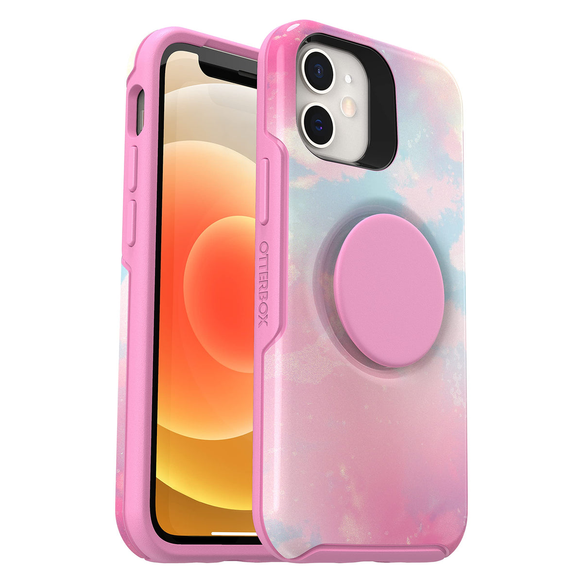 Otterbox Otter + Pop Symmetry Series Case For Iphone 12 Mini  Polycarbonate, Kickstand, Daydreamer