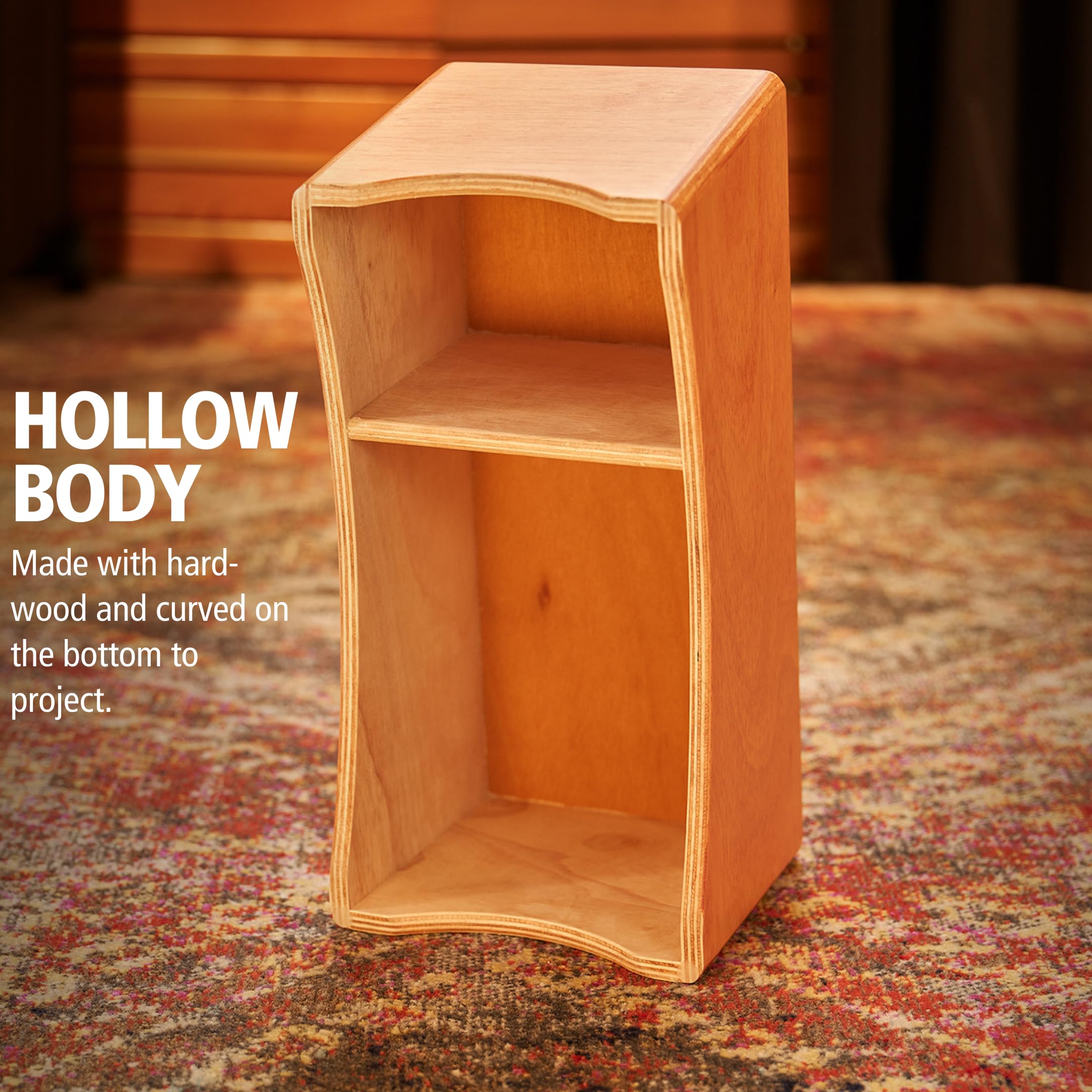 Meinl Bongo Cajon Box Drum   Not Made In China   Super Natural Finish Playing Surface And Hardwood Body, 2 Year Warranty (Bca1Snt M)