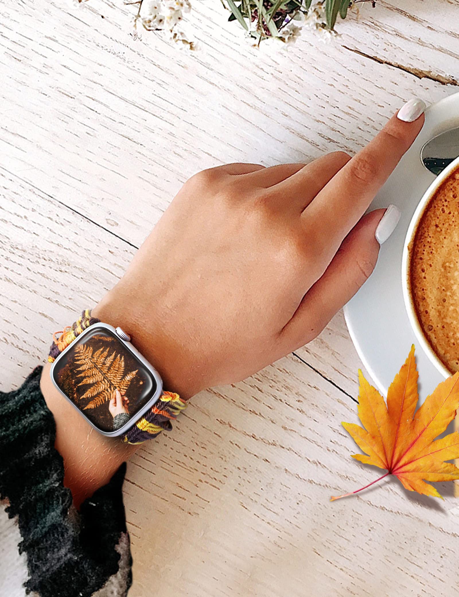 Jr.Dm Boho Watch Band, Compatible With Apple Watch Band 8/Se/7/6/5/4/3/2/1 38Mm 40Mm 42Mm For Girls Women 40Mm Women Band Christ