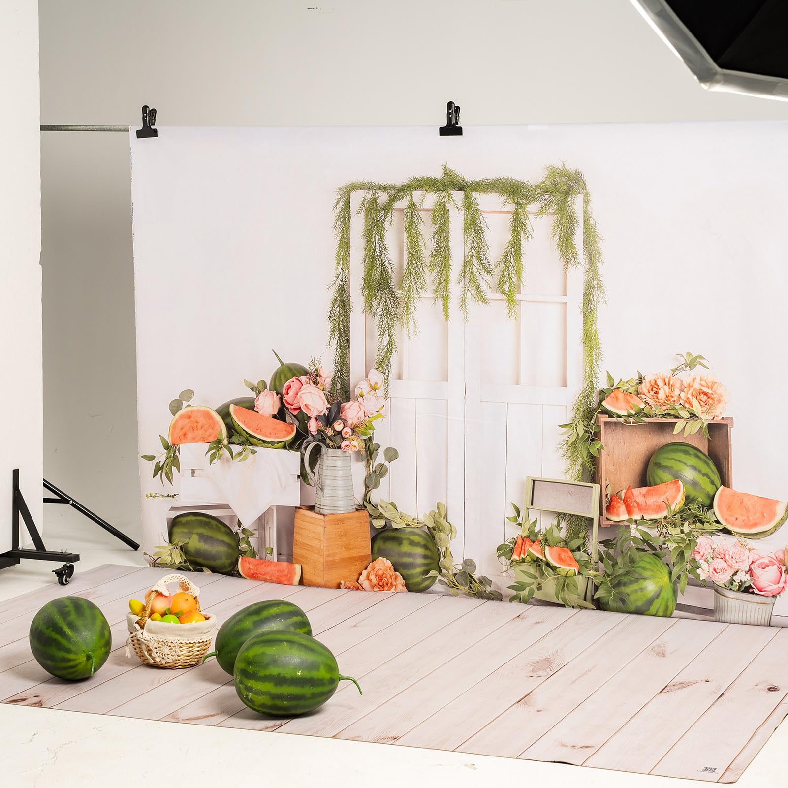 Kate Photography Floor Mats White Wood Mat Floor Backdrop Rubber Flooring Mat For Newborn Photography Props Photography Studio 5