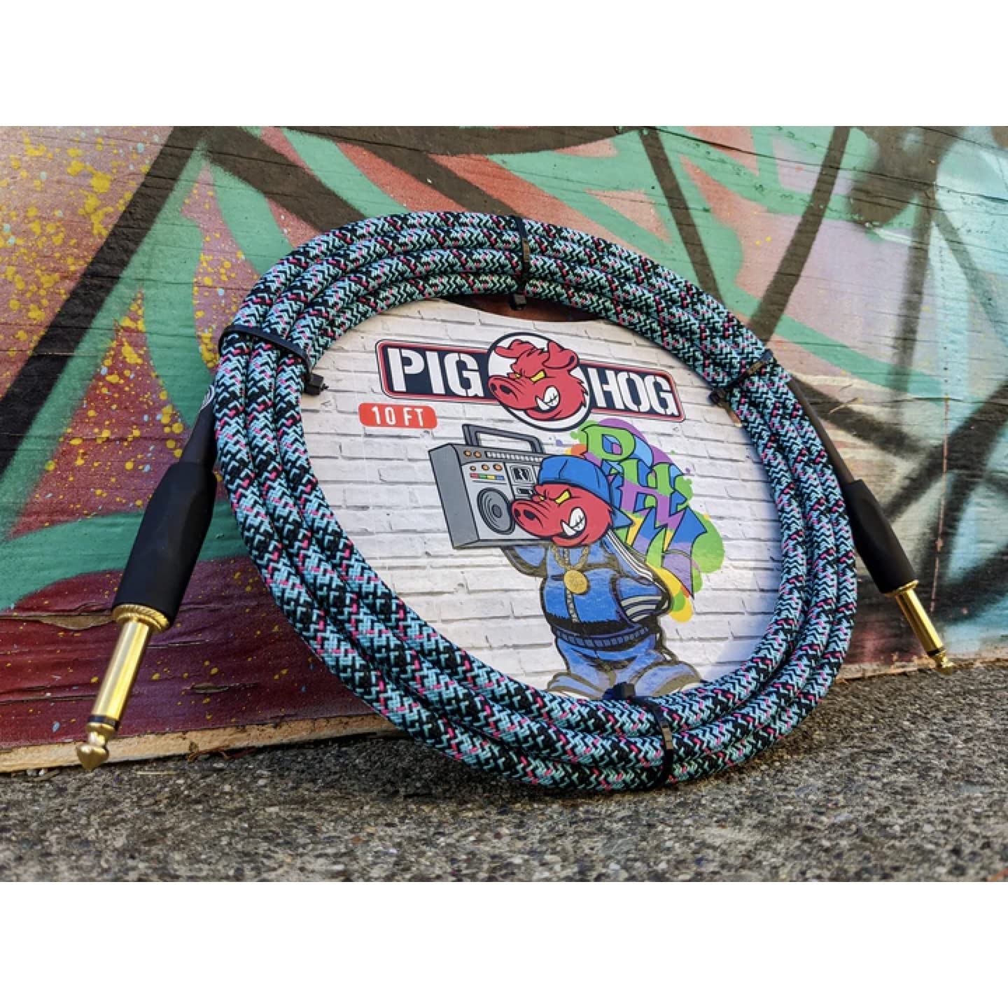 PIGHOG BLUE GRAFFITI CBL 20FT STRAIGHT