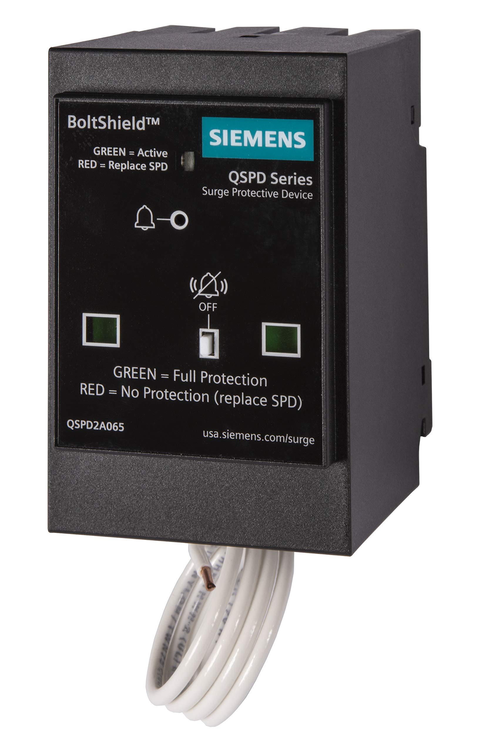 SIEMENS BOLTSHIELD Plugin Surge Protection Device 2Pole 65kA 120/240V, 1, 3W