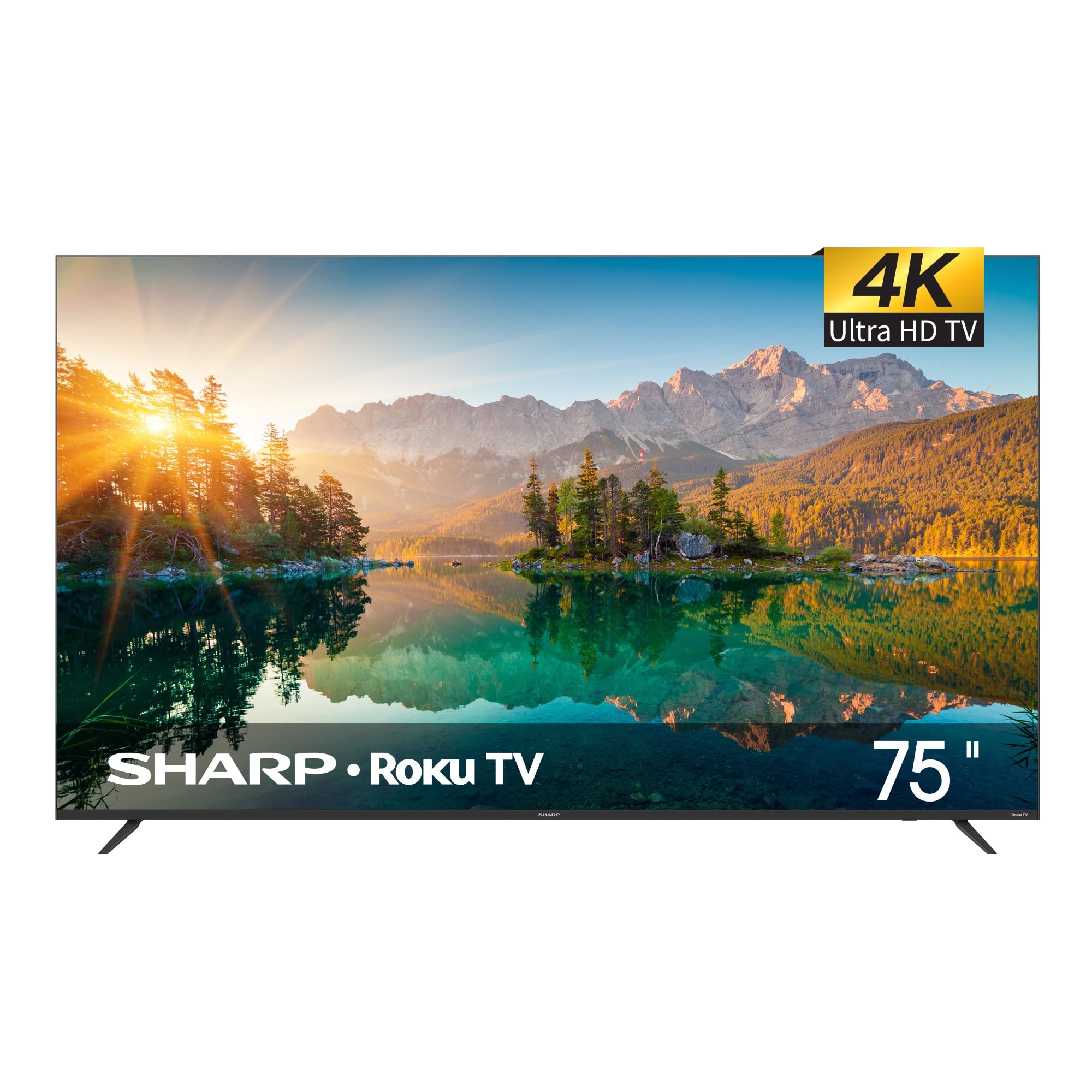 Sharp Roku Tv 4K Ultra Hd With Hdr10 (75'')