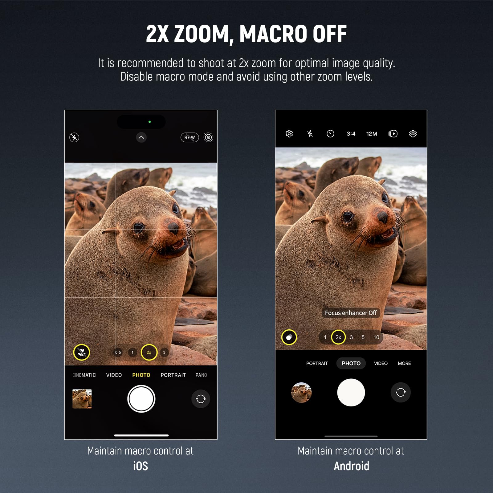 Neewer 400Mm Telephoto Phone Camera Lens With 17Mm Threaded Lens Clip, 70Cm Minimal Macro Focus Distance, Shot On 2X Zoom, For B