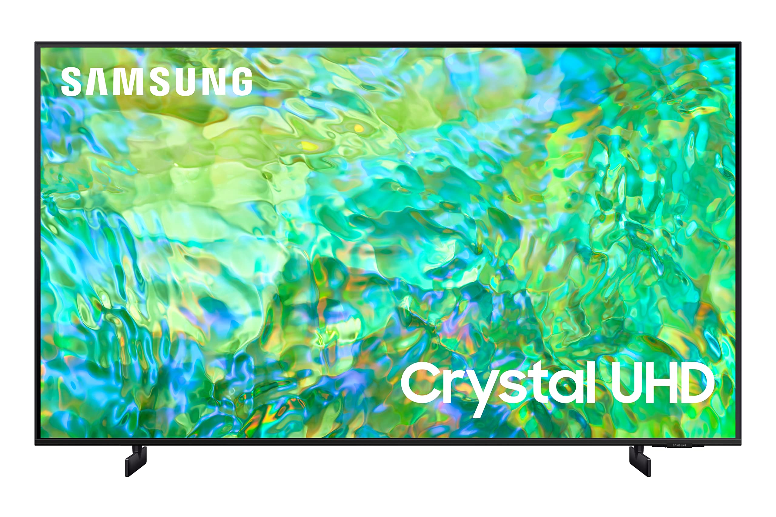 Samsung 85 Inch Class Crystal Uhd 4K Cu8000 Series Purcolor, Object Tracking Sound Lite, Q Symphony, Motion Xcelerator, Ultra Sl