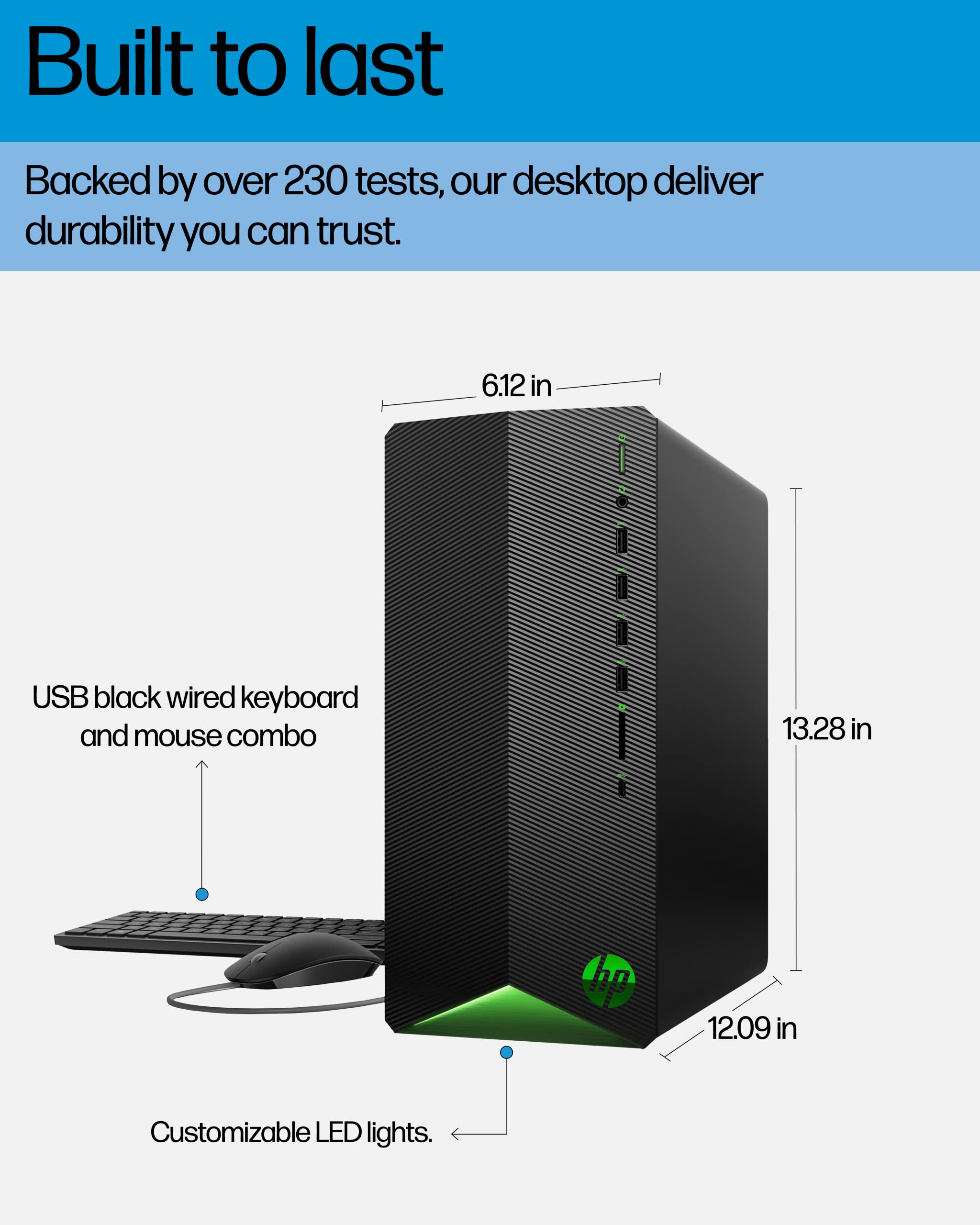 Hp Pavilion Gaming Desktop, Amd Ryzen 7 5700G Processor, Nvidia Geforce Rtx 2060 Graphic, 16 Gb Ram, 1 Tb Ssd, Windows 11 Pro (T
