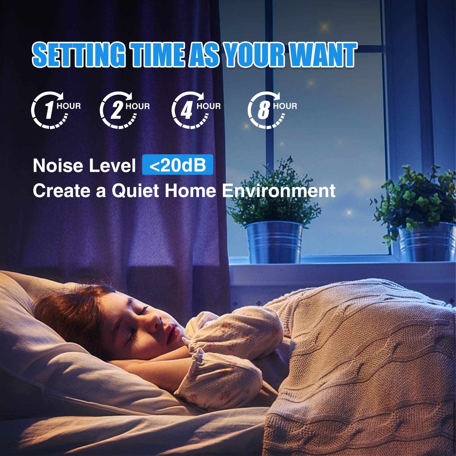 42 Inch Black Ceiling Fan With Light And Remote Control, Low Profile Ceiling Fan With 3 Color Change, 6 Speeds & Timer Control,