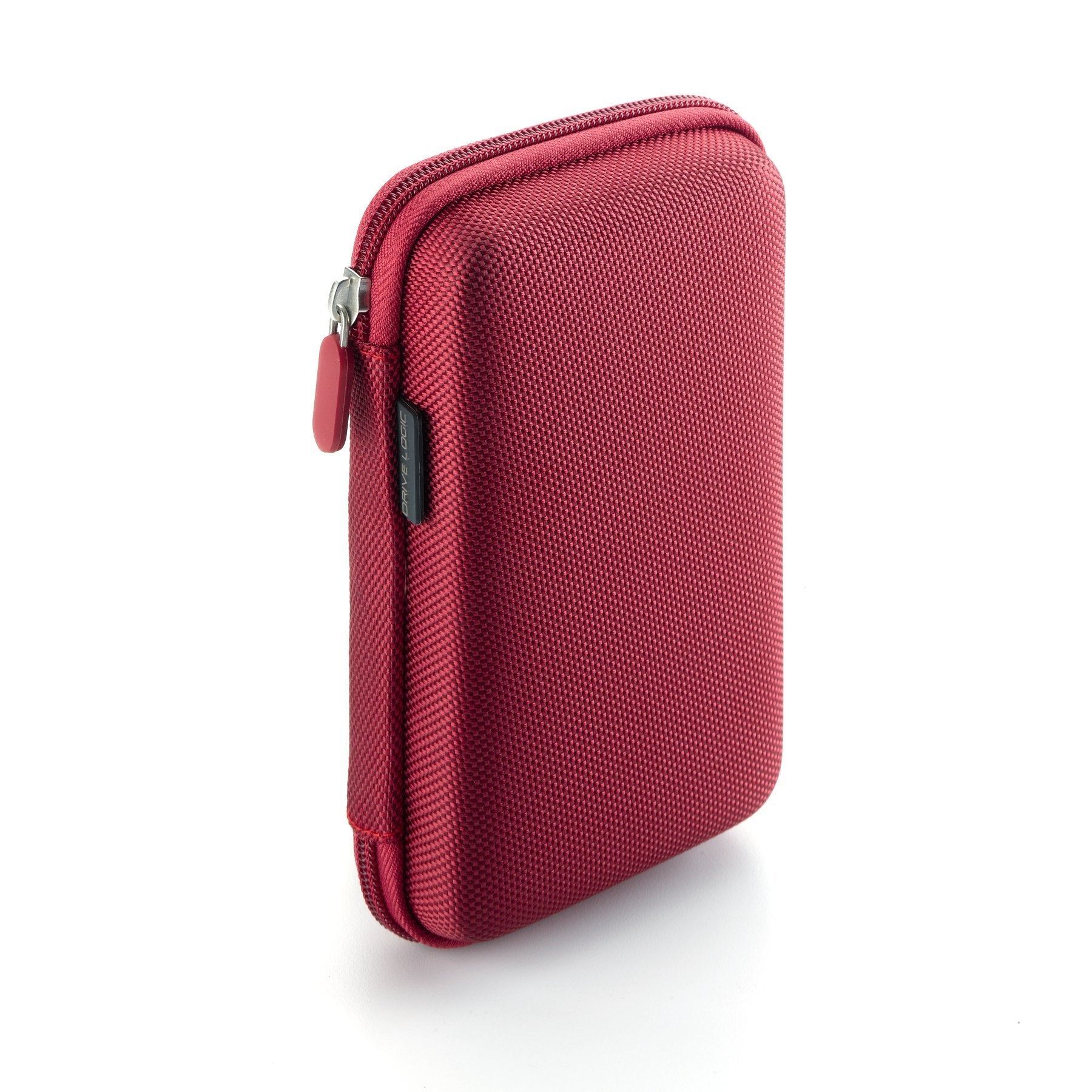 Drive Logic Dl 64 Red Portable Eva Hard Drive Carrying Case Pouch, Red