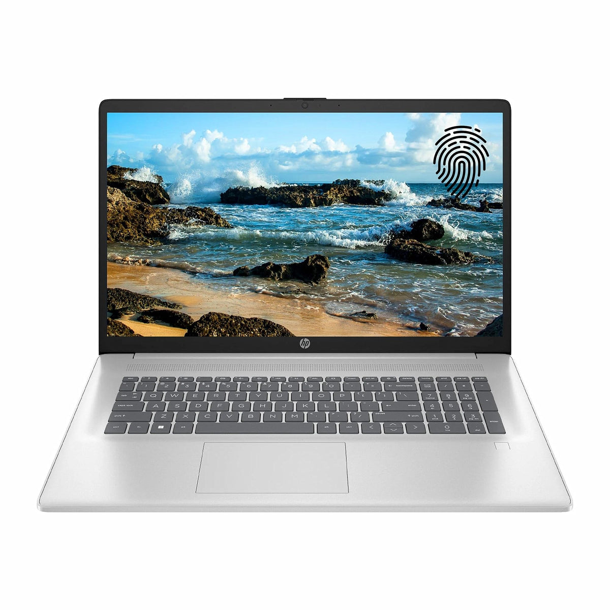 Hp Essential Laptop, 17.3    Fhd Screen, Intel Core I3 N305, 16Gb Ram, 1Tb Ssd, Webcam, Hdmi, Fingerprint Reader, Wi Fi 6, Bluet