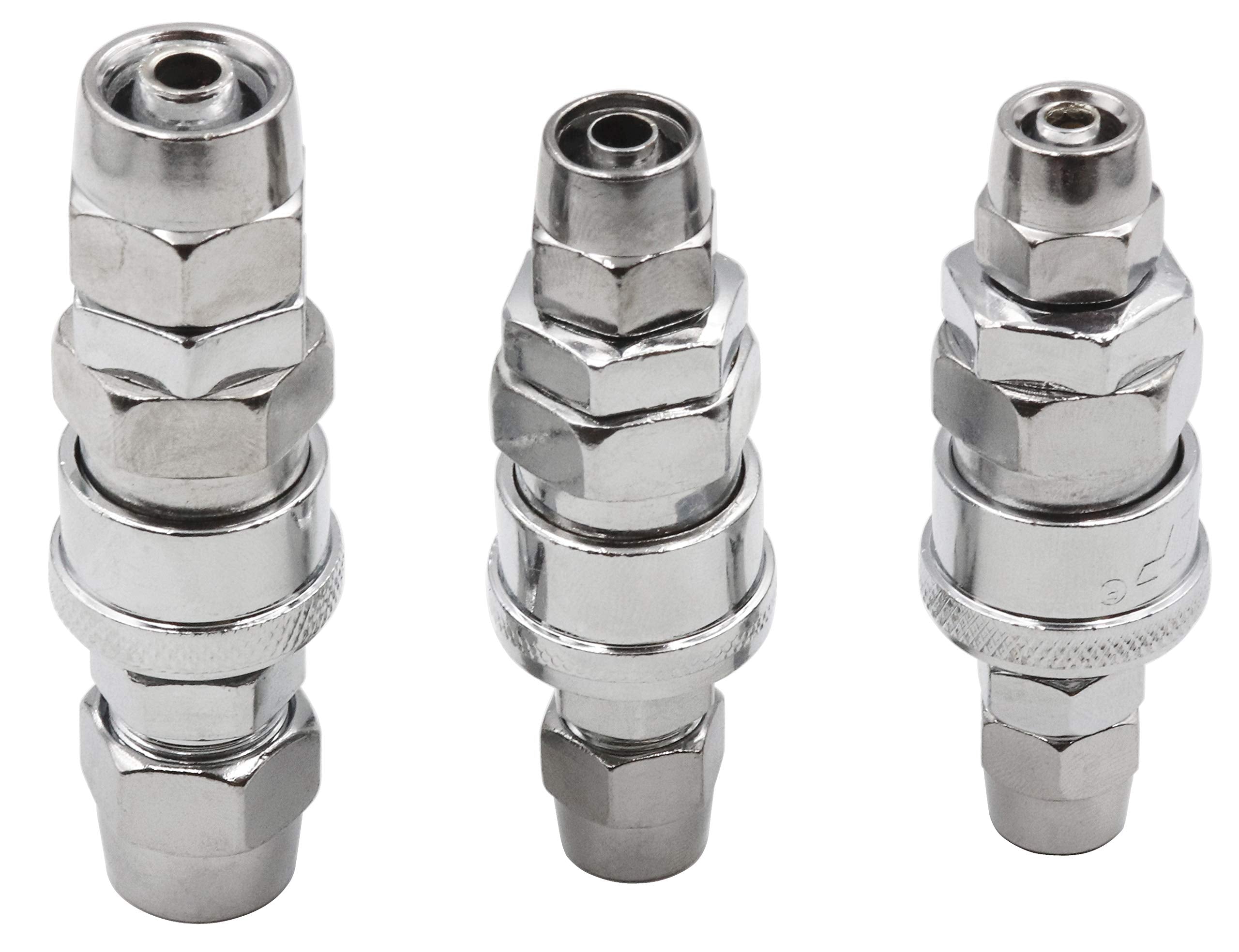 Lby Air Coupler And Plug Kit, Industrial Type C Air Hose Fittings, Compressor Pneumatic Connector, Sp20/30/40 + Pp20/30/40 Quick