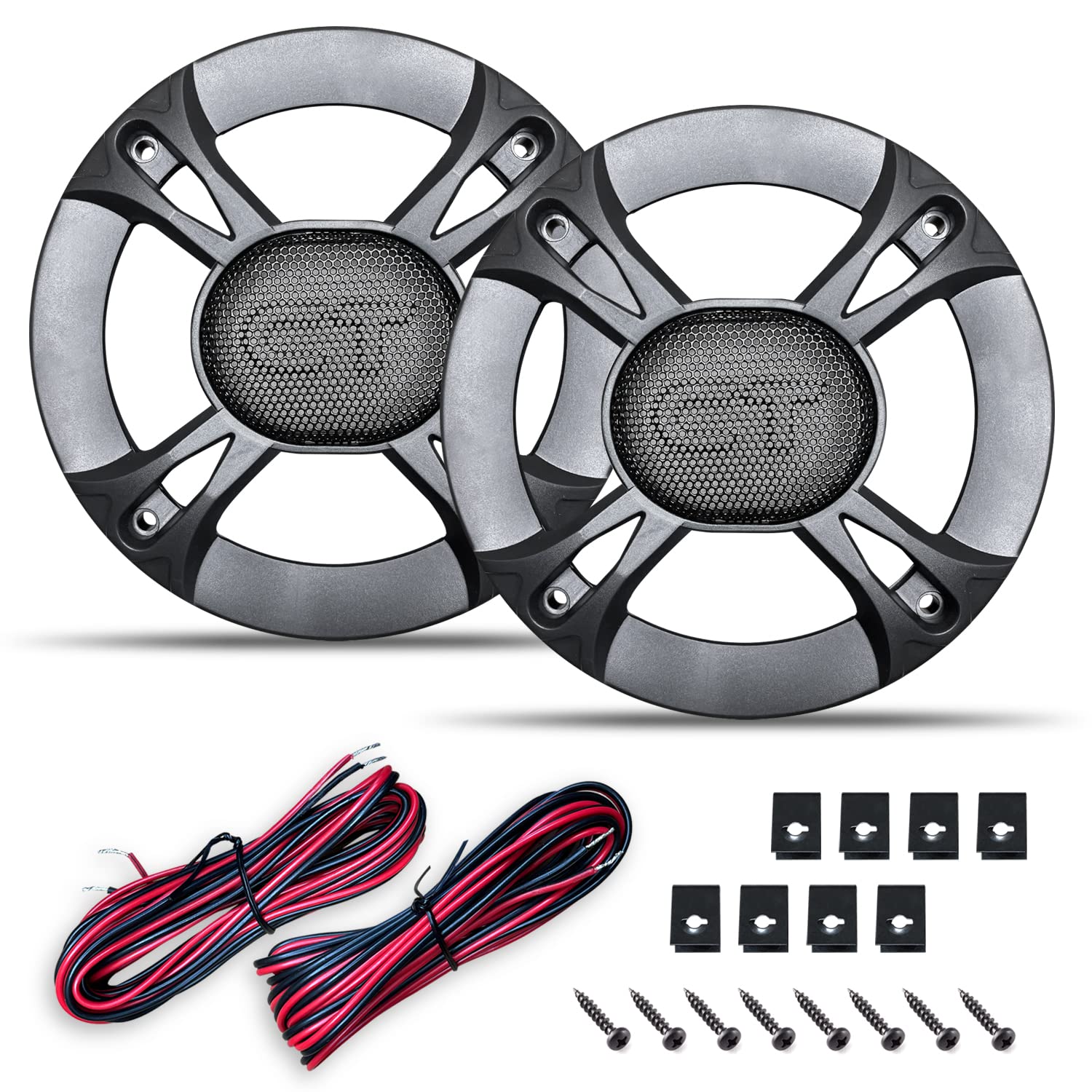 Ct Sounds Bio 5 25 Cox 5.25 Inch Coaxial Car Speakers, 160 Watts Max, Pair