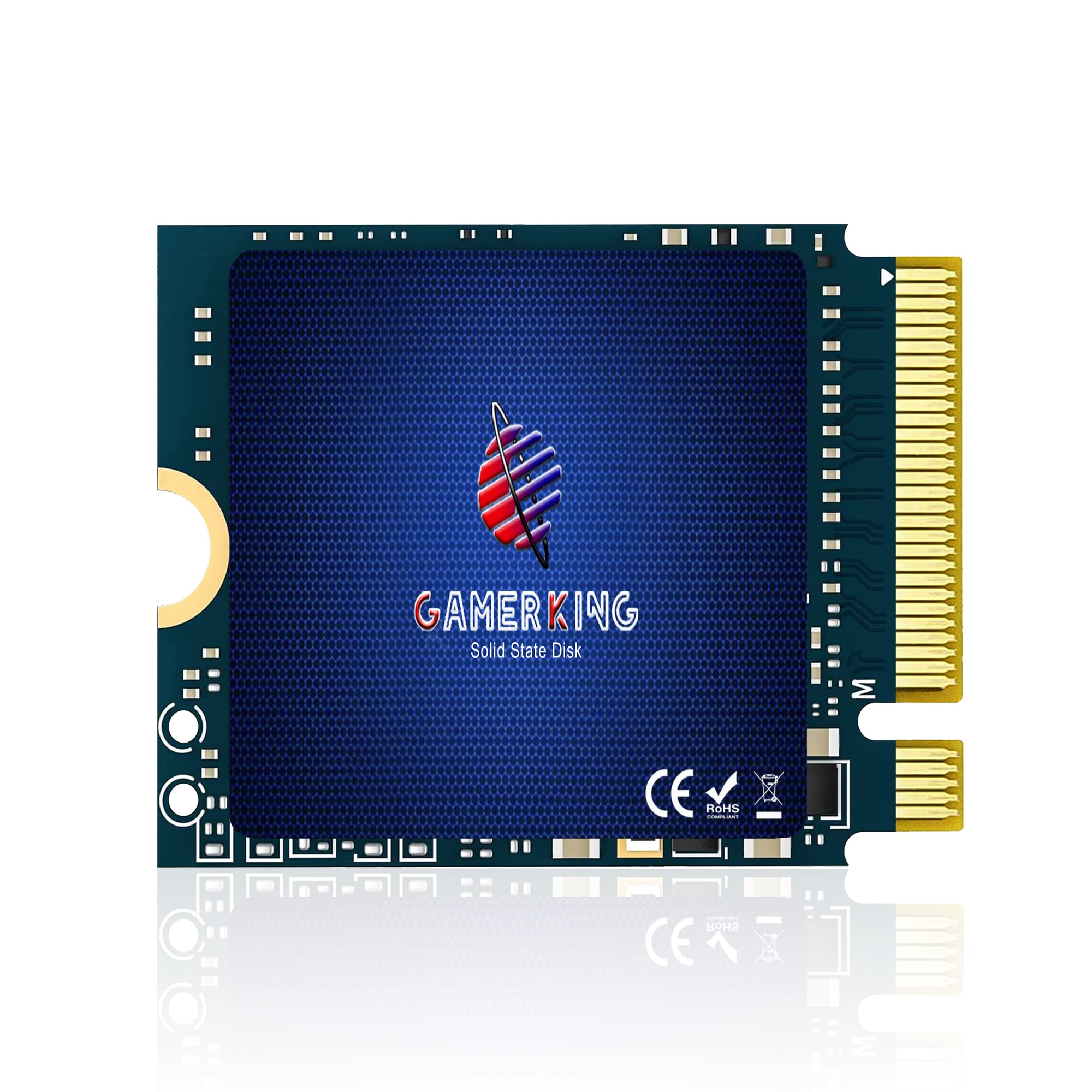 Gamerking 256Gb M.2 2230 Ssd Nvme Pcie Gen 4.0X4 Internal Solid State Drive, Compatible With Ps5,Steam Deck, Microsoft Surface, Ultrabook, Laptop, Desktop,Gpd (M.2 2230 Pcie 4.0, 256Gb)