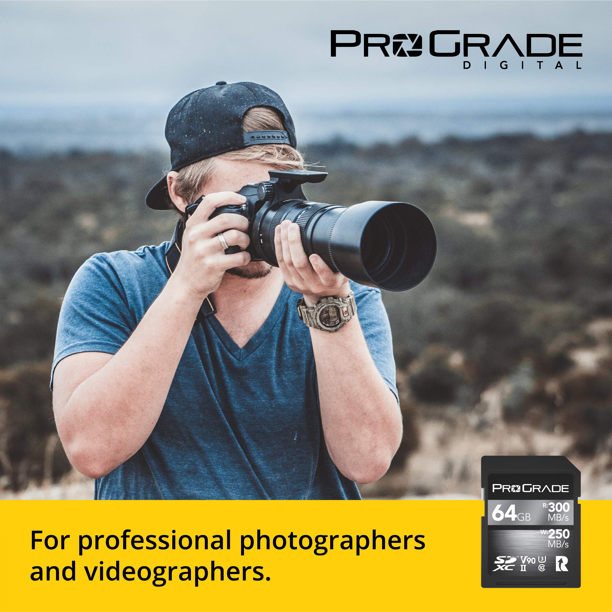 Prograde Digital Sdxc Uhs-Ii V90 300R Memory Card (64Gb)