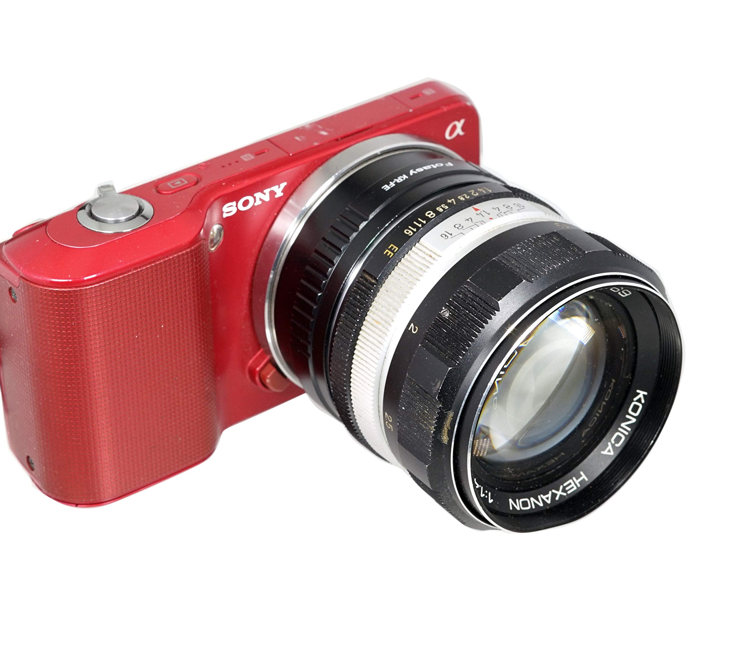 Fotasy Konica Ar Lens To E Mount Adapter, Ar Emount Converter, Konica Ar Fe Adapter, Compatible With Sony A7 A7R A7S Ii Iii Iv A