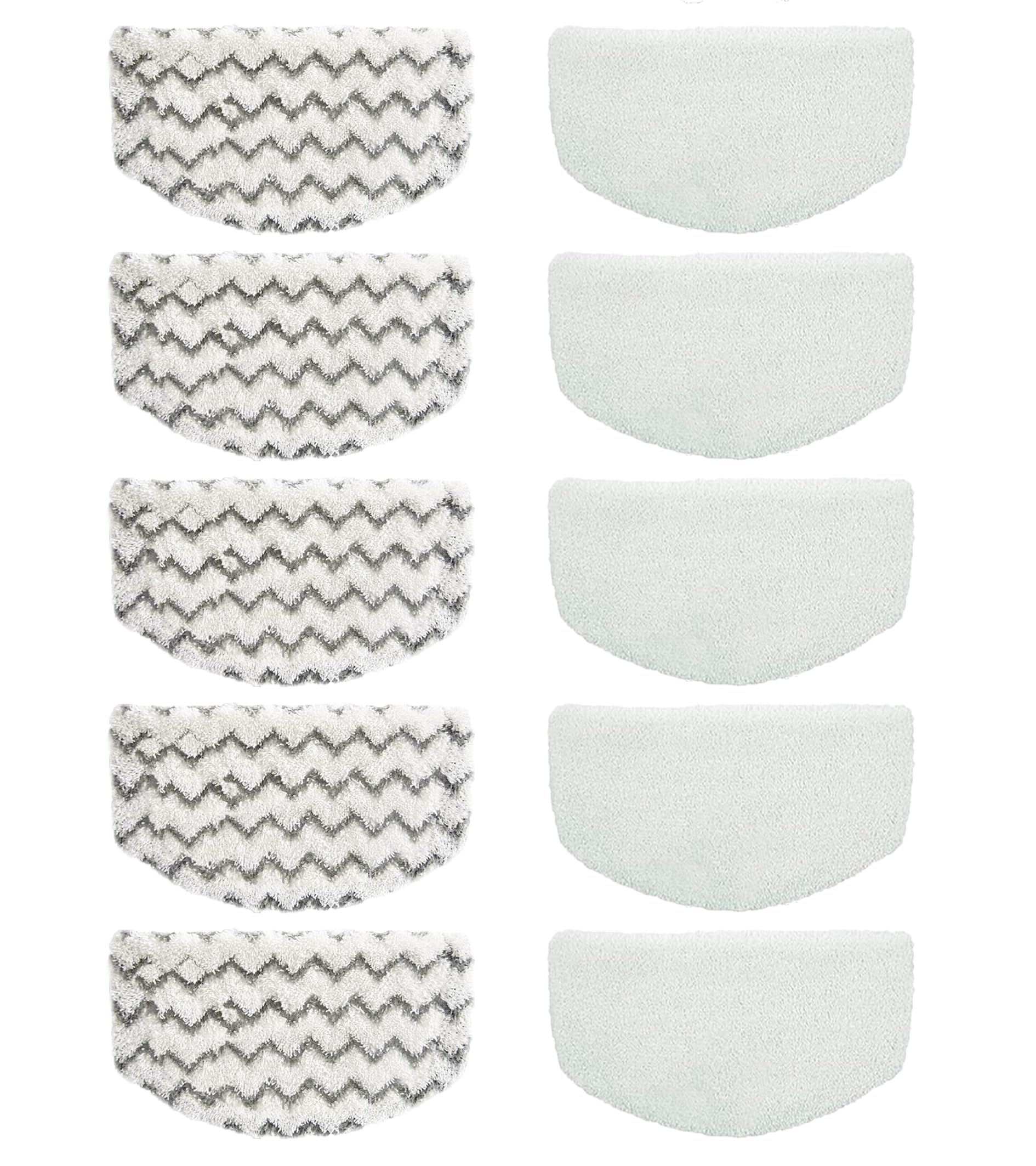 10 Pack Replacement Steam Mop Pads For Bissell Powerfresh Steam Mop 1940 1440 1544 1806 2075 Series, Model 19402 19404 19408 194