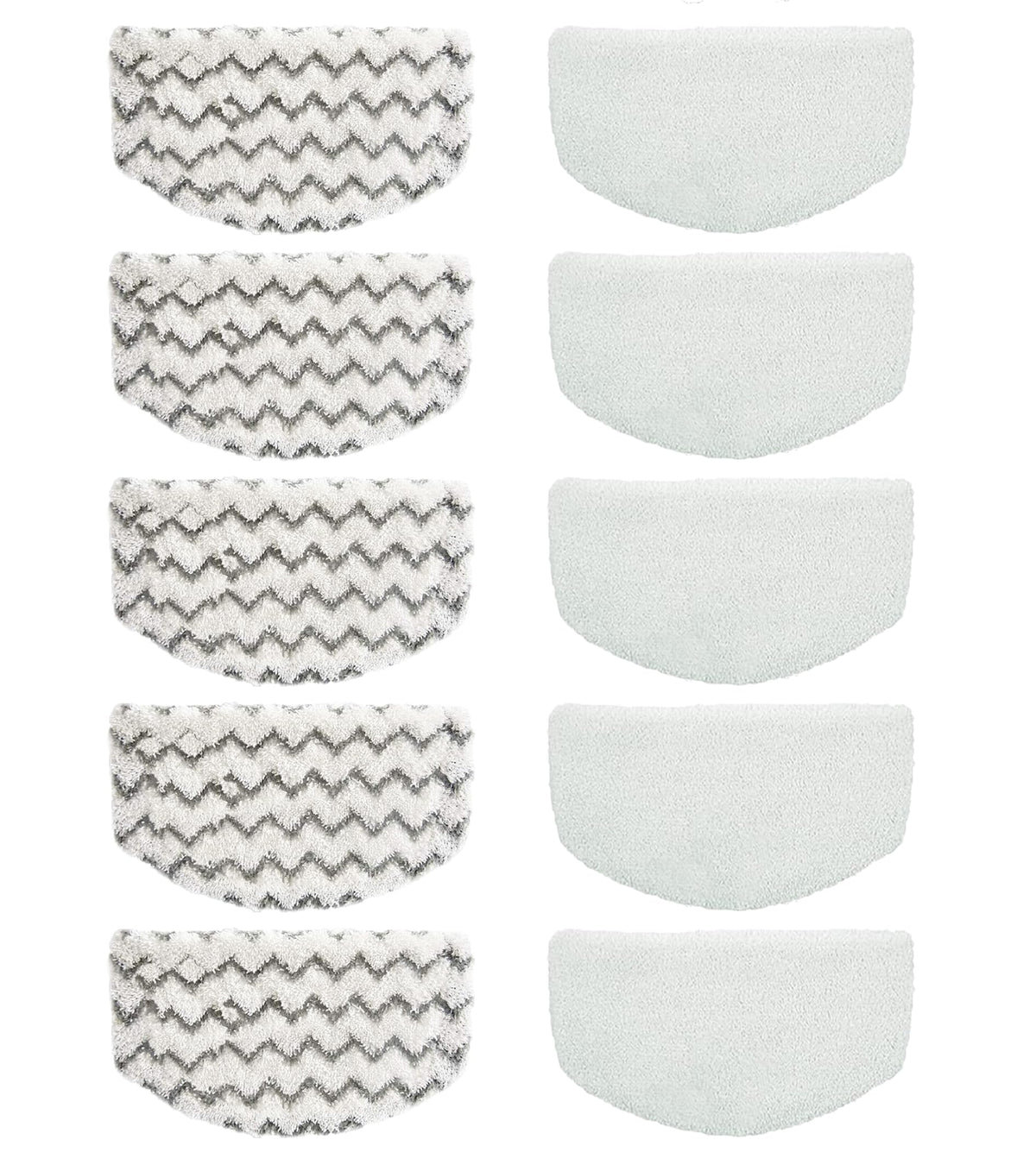 10 Pack Replacement Steam Mop Pads For Bissell Powerfresh Steam Mop 1940 1440 1544 1806 2075 Series, Model 19402 19404 19408 194