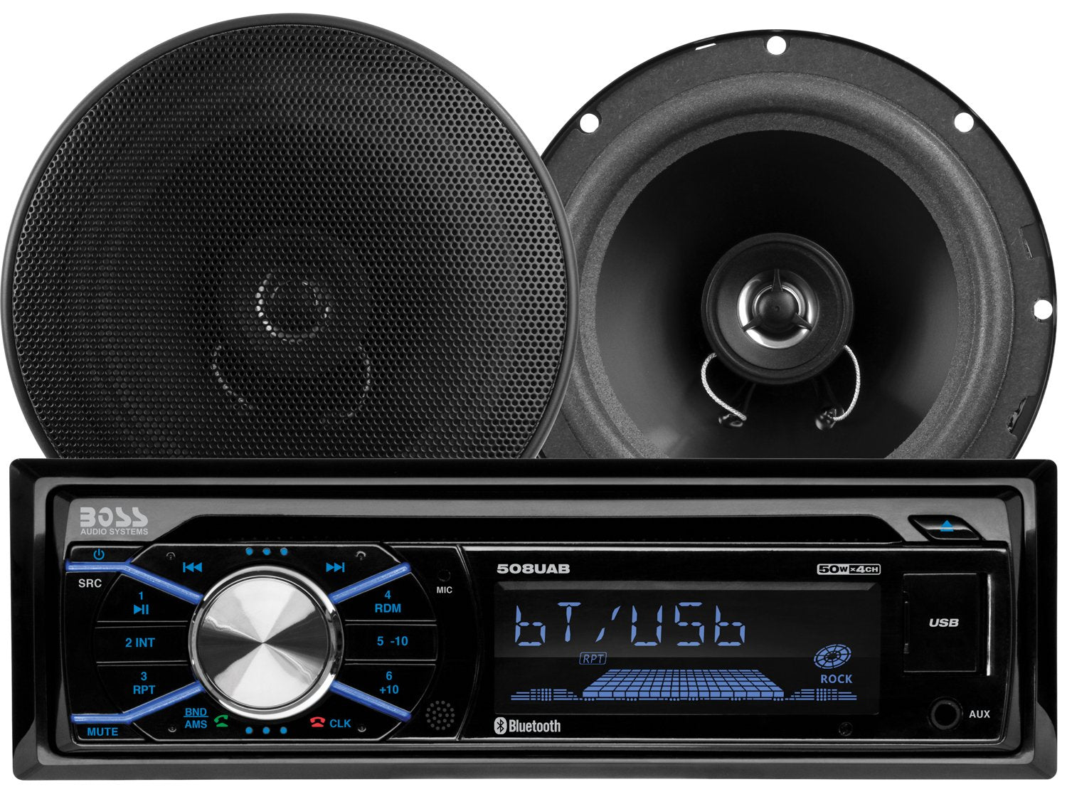 Boss Audio Systems 656Bck Car Stereo   Single Din, Bluetooth, Cd Dvd Player, Am/Fm Radio Receiver, Wireless Remote Control, Aux