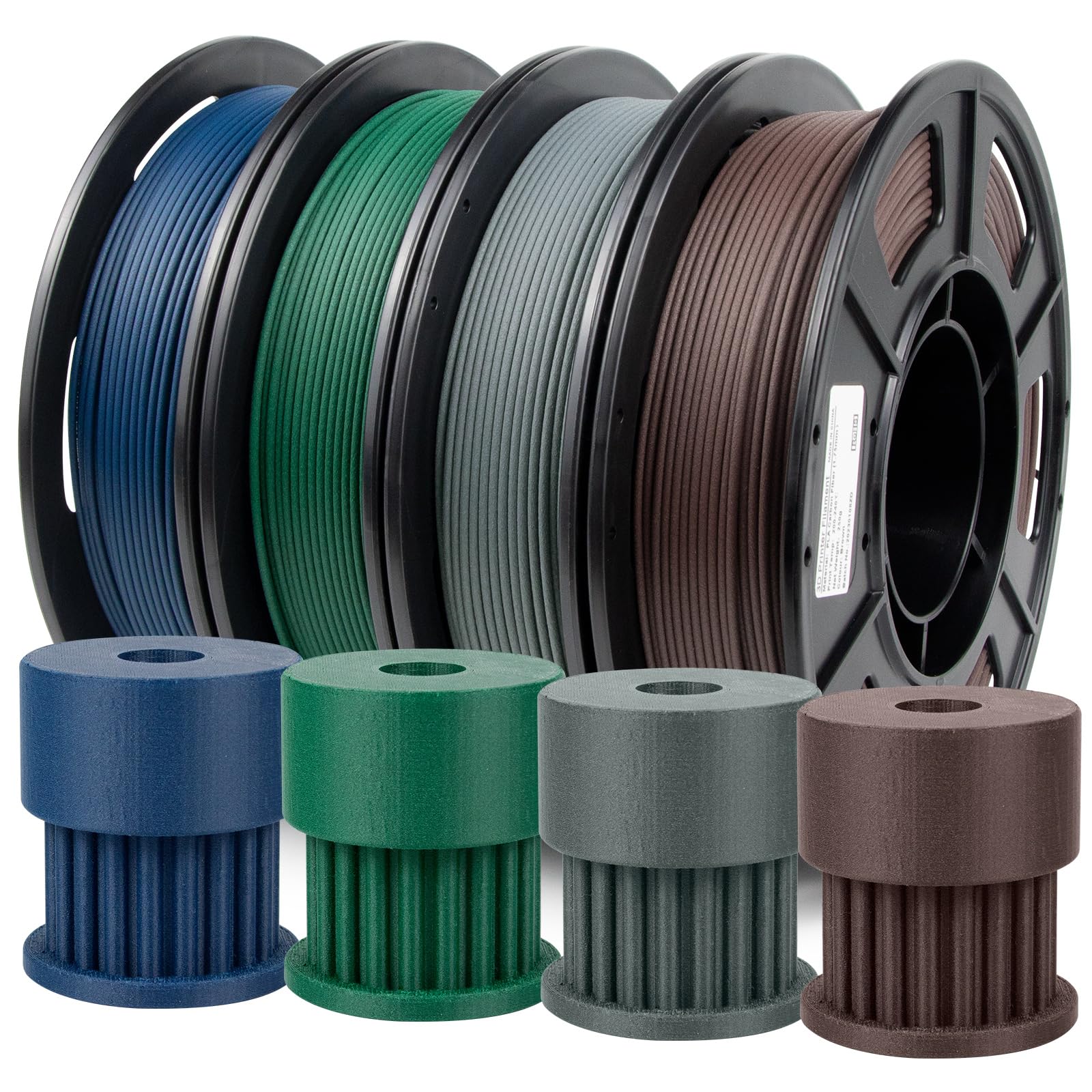 Iemai 3D Printer Filament Carbon Fiber Filament,Carbon Fiber Pla Bundle Colorful Carbon Fiber Filament Colored Cf Colorful Cf, M