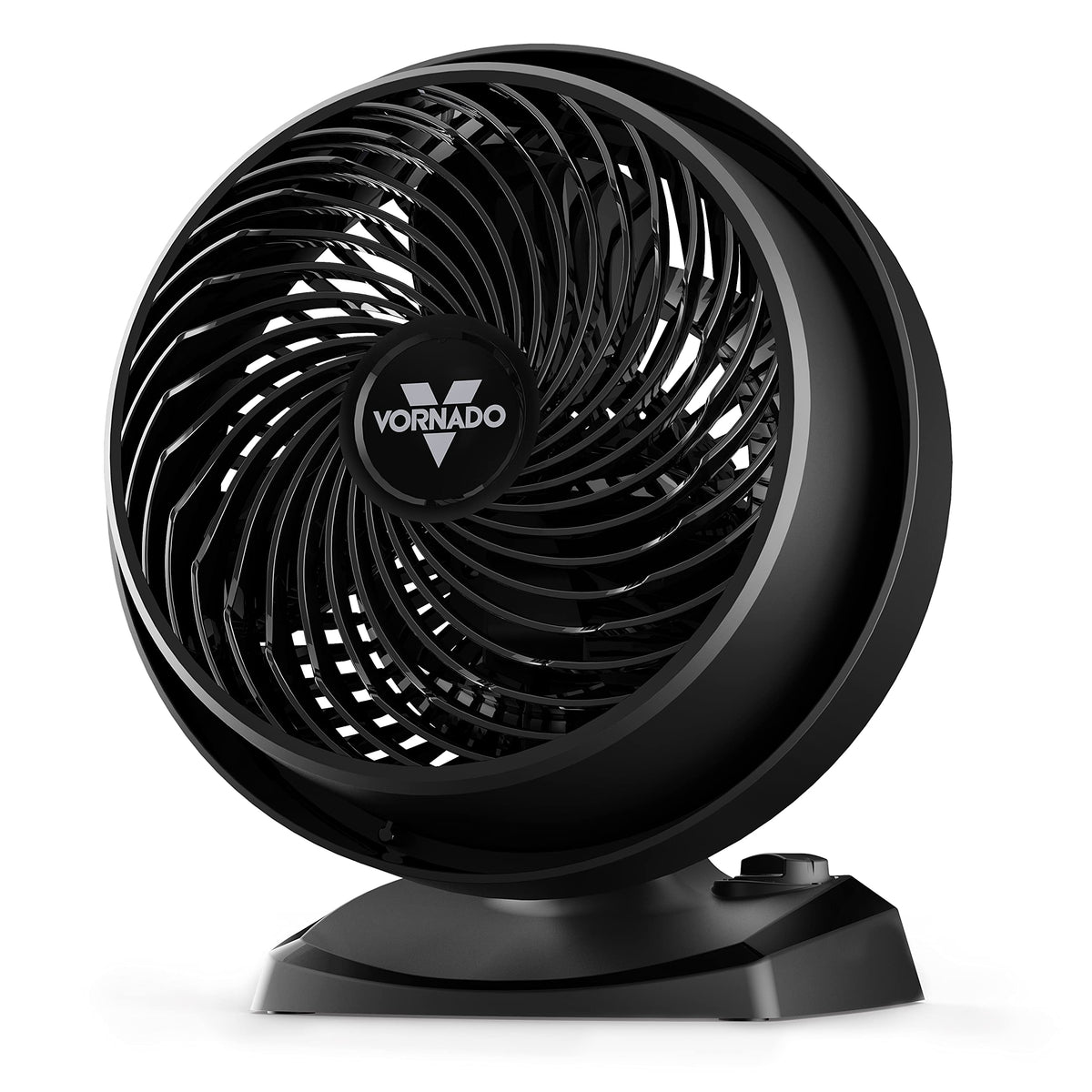 Vornado 52 Whole Room Air Circulator Fan With 3 Speeds, Black
