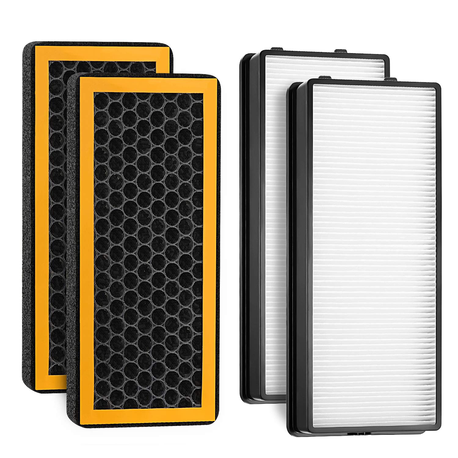 Linniw Replacement Filter Pack Compatible With Homedics Petplus At Petodr Filter And Totalclean At Ofl Filter For At Pet01, At P