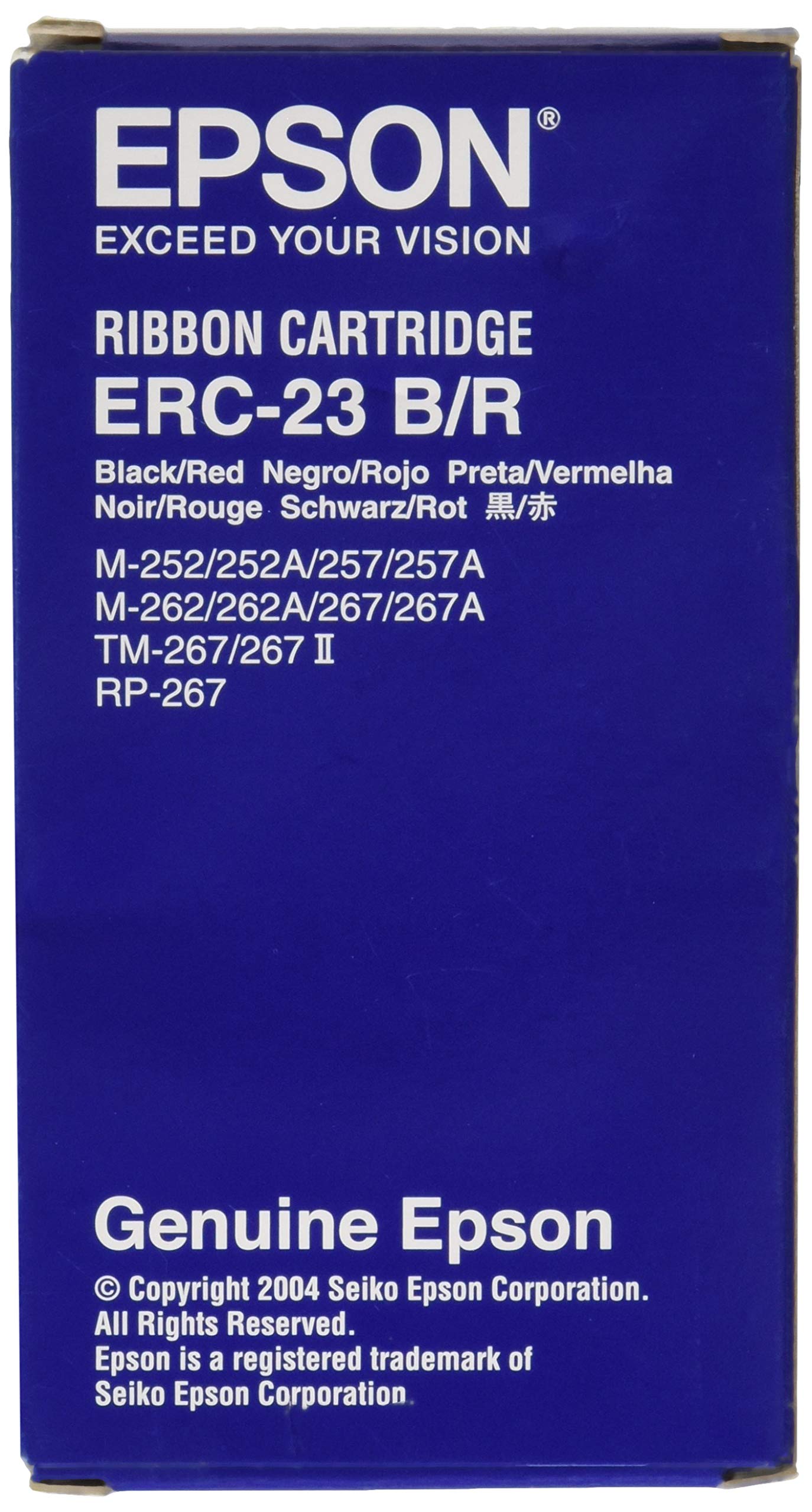 Epson M 252/257/262/267/Rp 267 Series/Tm 267 A D Black/Red Ribbon Highest Quality Practical