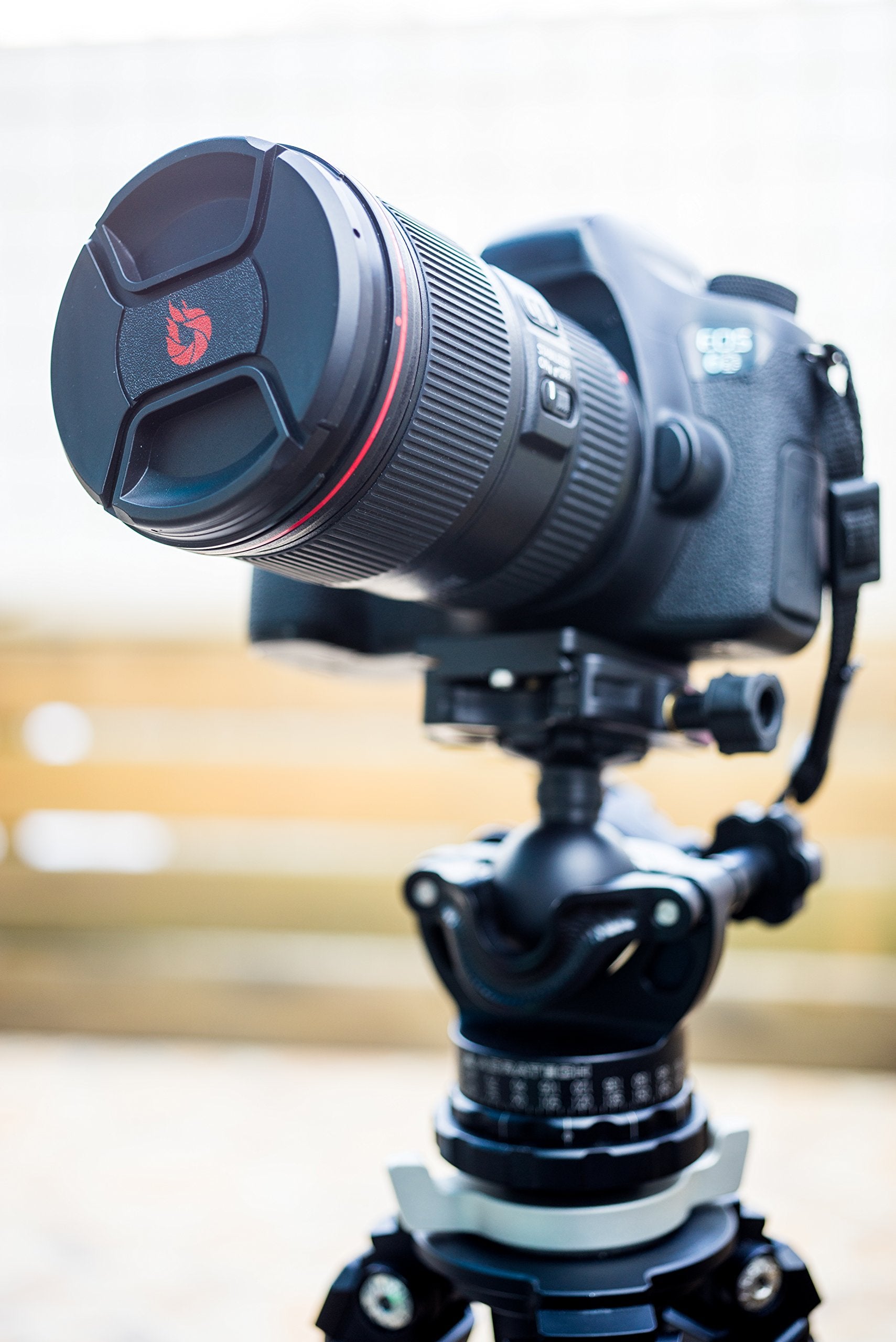 77Mm Lens Cap Center Pinch, Extra Strong Springs, Made From 100% Recycled Plastic