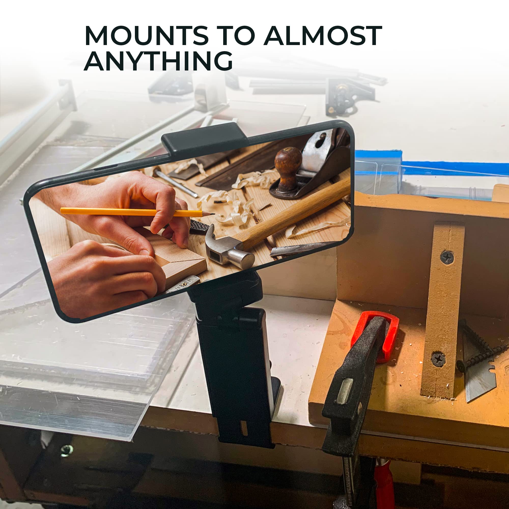 Travel Depot Foldable Phone Holder For Desk - Airplane Phone Holder Mount - Baby Plane Travel Essentials - Portable Cell Phone H