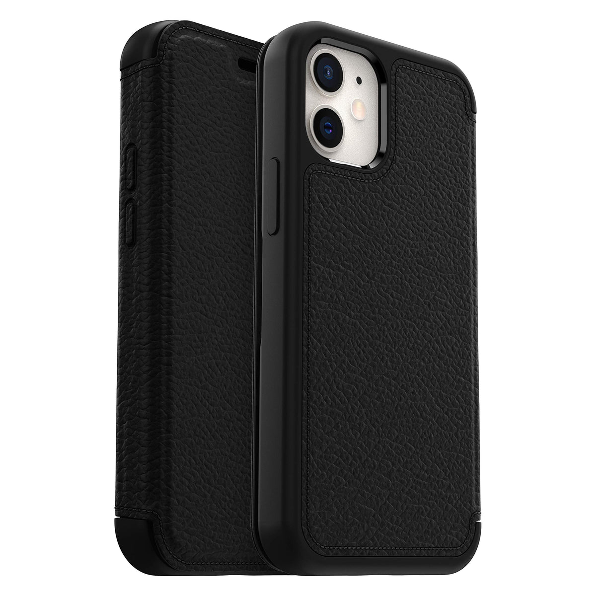 Otterbox Strada Case For Iphone 12 Mini, Shockproof, Drop Proof, Premium Leather Protective Folio With Two Card Holders, 3X Test