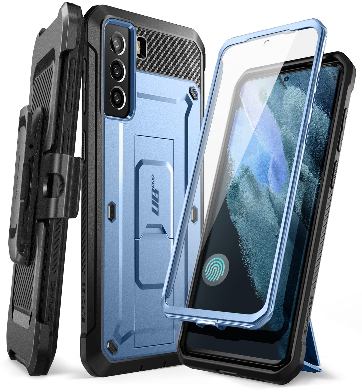 Supcase Unicorn Beetle Pro Series Case Designed For Samsung Galaxy S21 Fe (2022 Release), Full Body Dual Layer Rugged Holster &