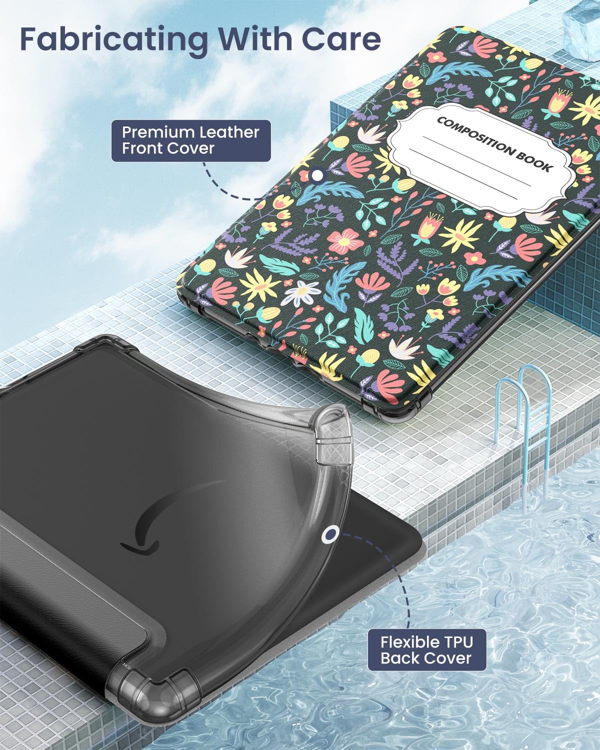 Moko Case For 6'' All New Kindle (11Th Generation 2022 Release), Ultra Clear Soft Flexible Transparent Tpu Back Cover Light Shel