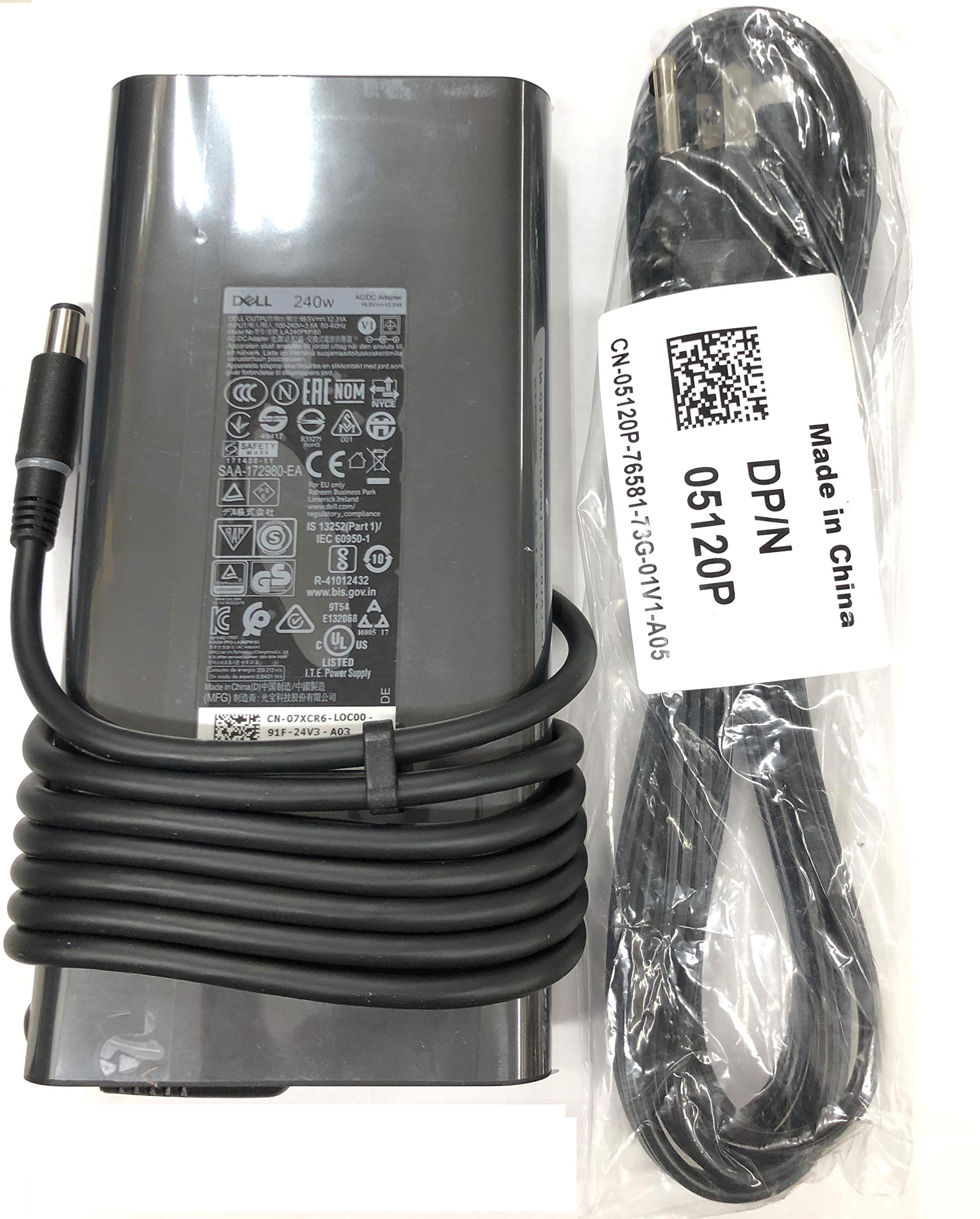 NEW DELL ORIGINAL GENUINE 240 Watt 19.5V 12.31A AC POWER SUPPLY ADAPTER CHARGER