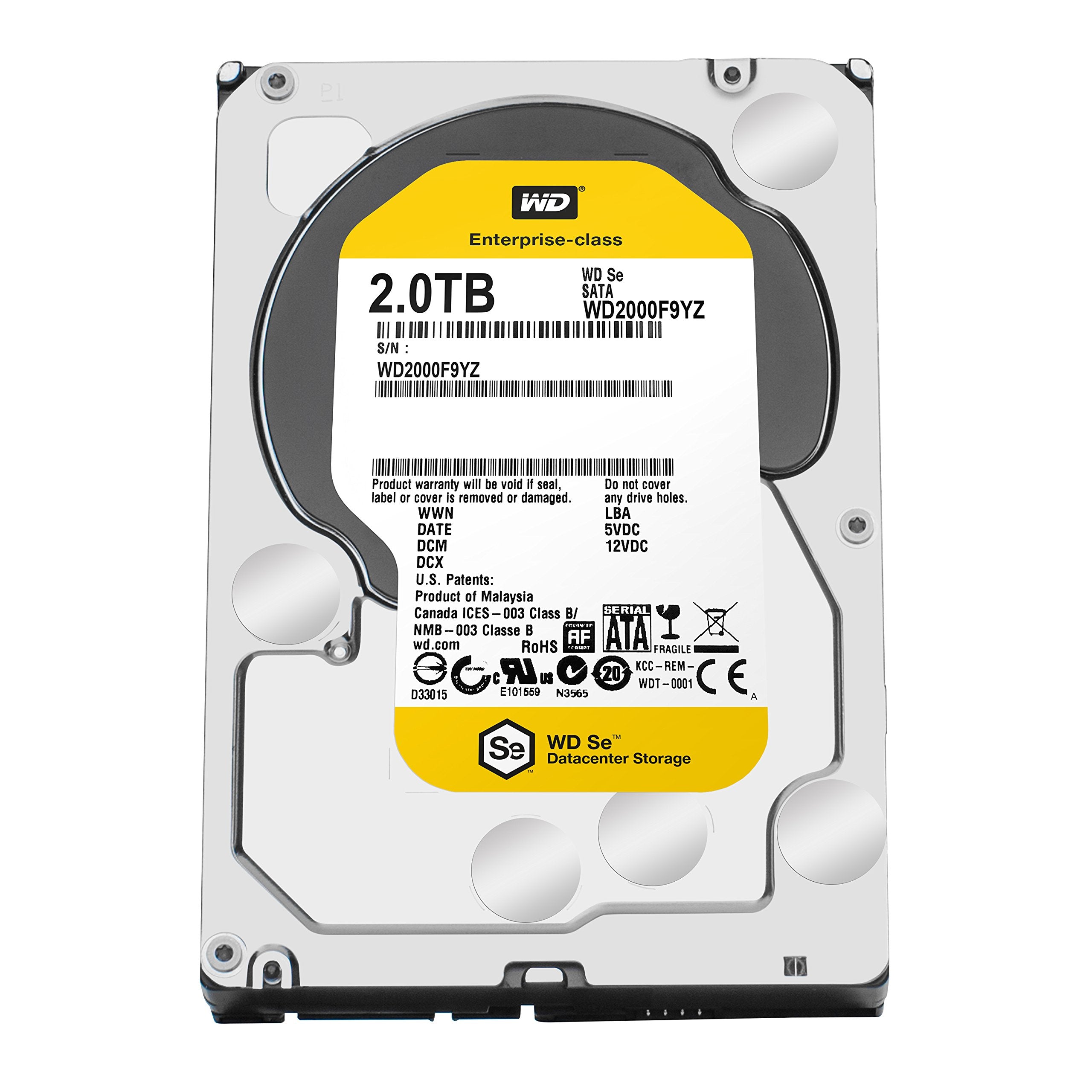 Wd Se 2Tb Datacenter Hard Disk Drive   7200 Rpm Sata 6 Gb/S 64Mb Cache 3.5 Inch   Wd2000F9Yz