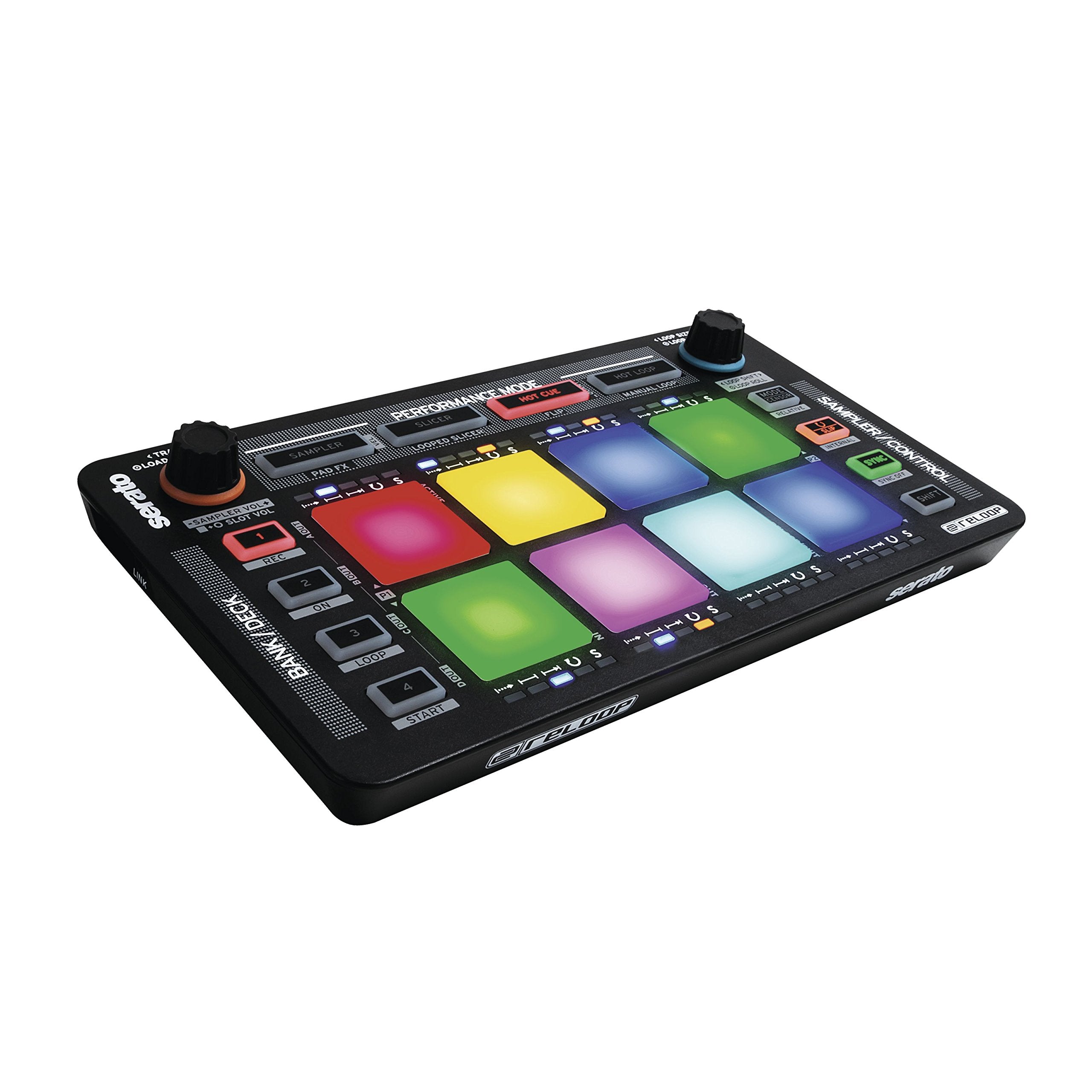 Reloop AMS-NEON Neon USB Modular Pad Controller for Serato DJ