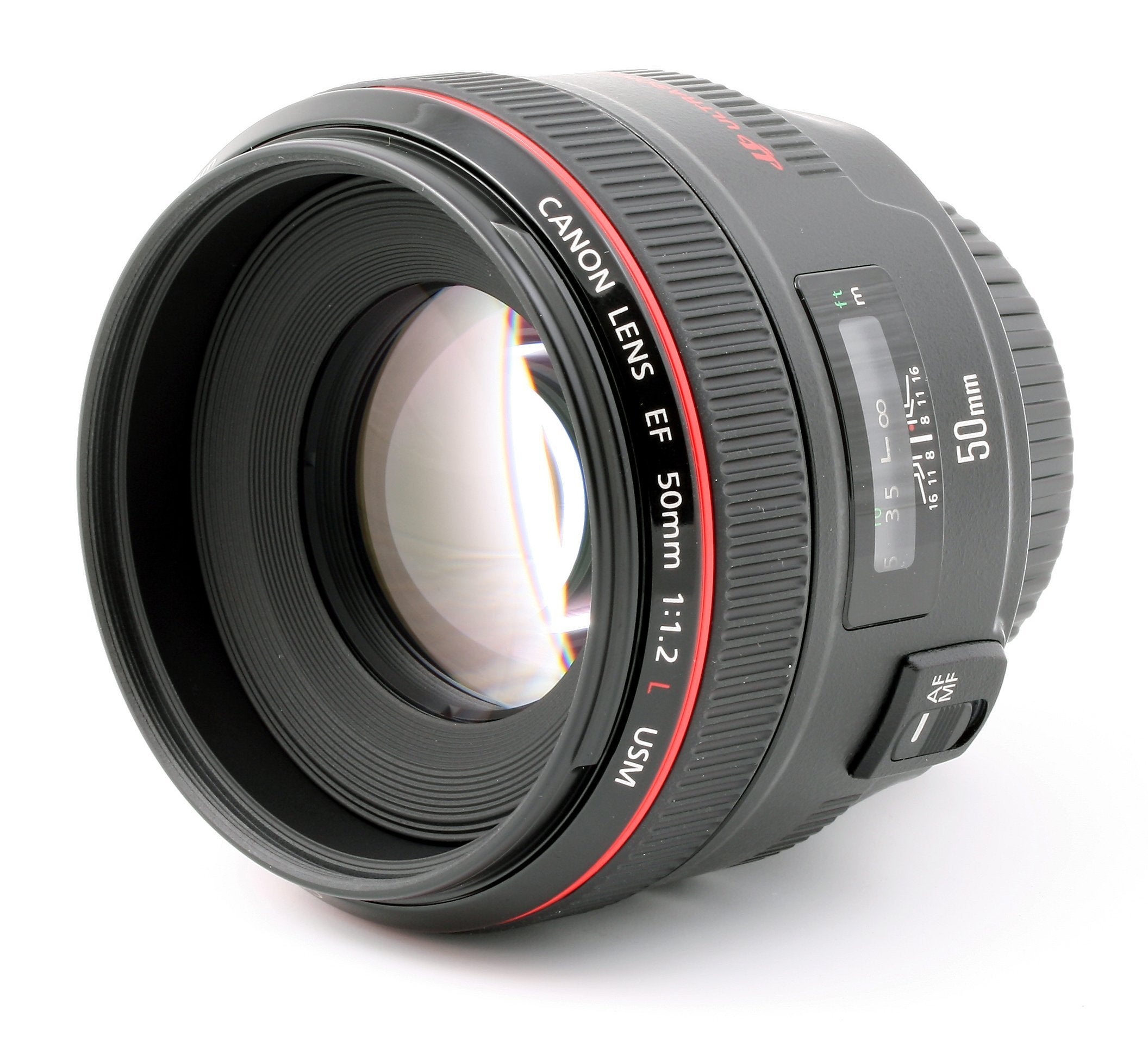 Canon EF 50mm f/1.2L USM Ultra Fast Standard AutoFocus Lens   International Version (No Warranty)