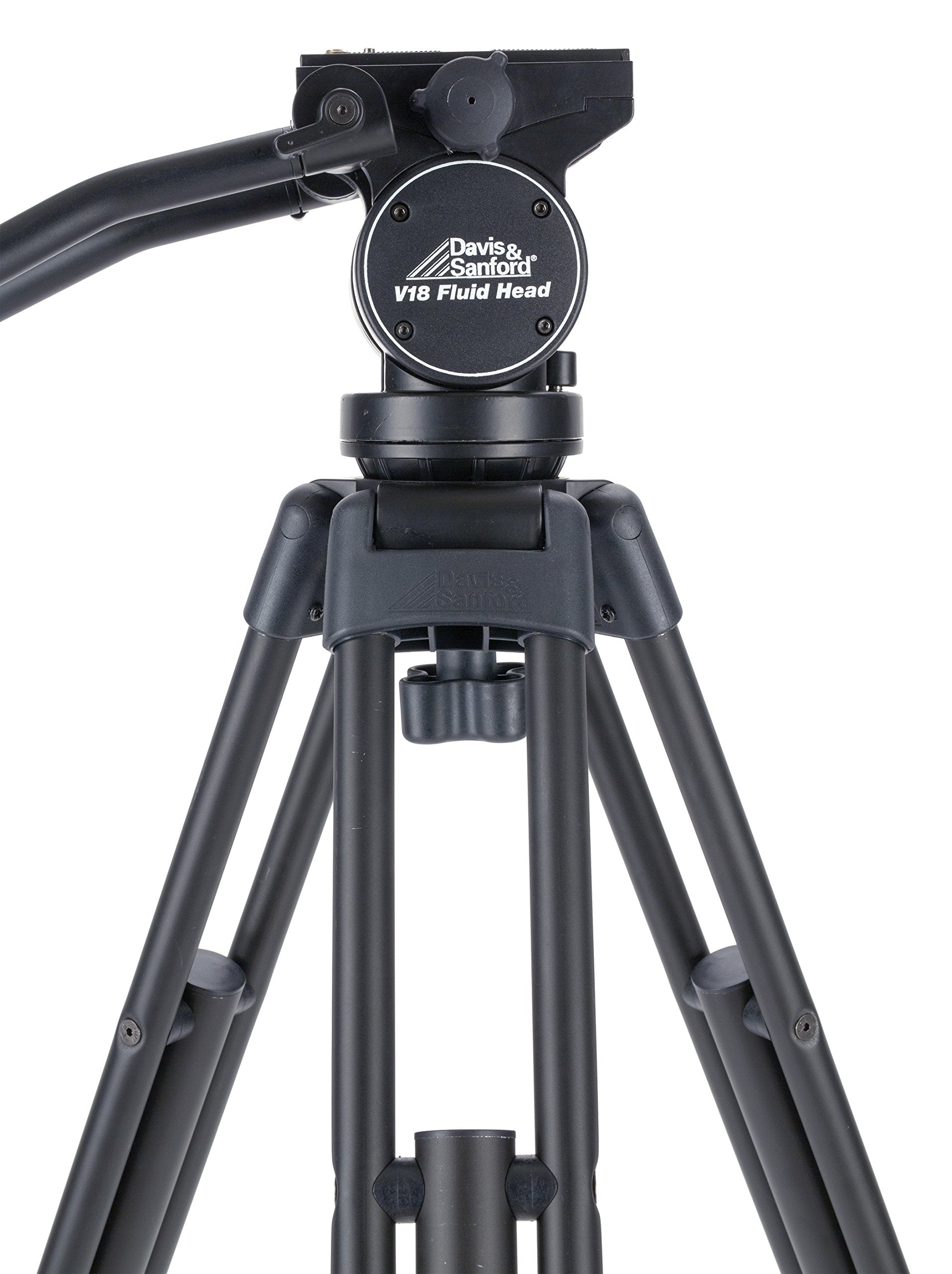 Davis & Sanford Provista7518B Pro Video Tripod With V18 Fluid Head, Black