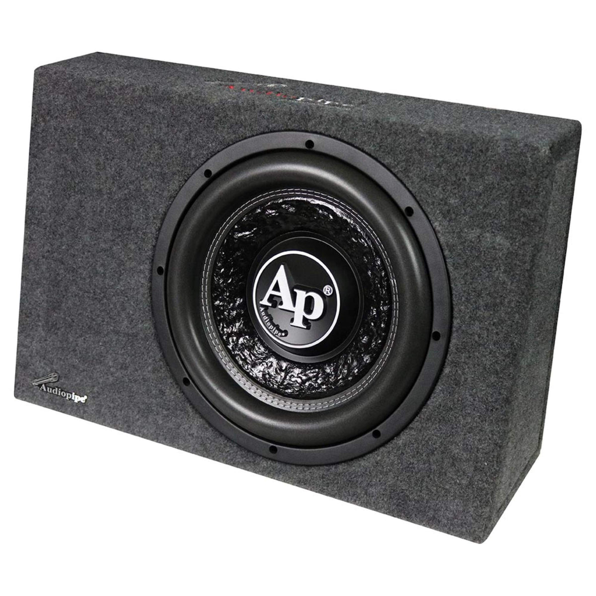 Audiopipe Apsbsp12Slm 12 High Performance Sealed Bass Enclosure 800 Watts Max Single 4 Ohm