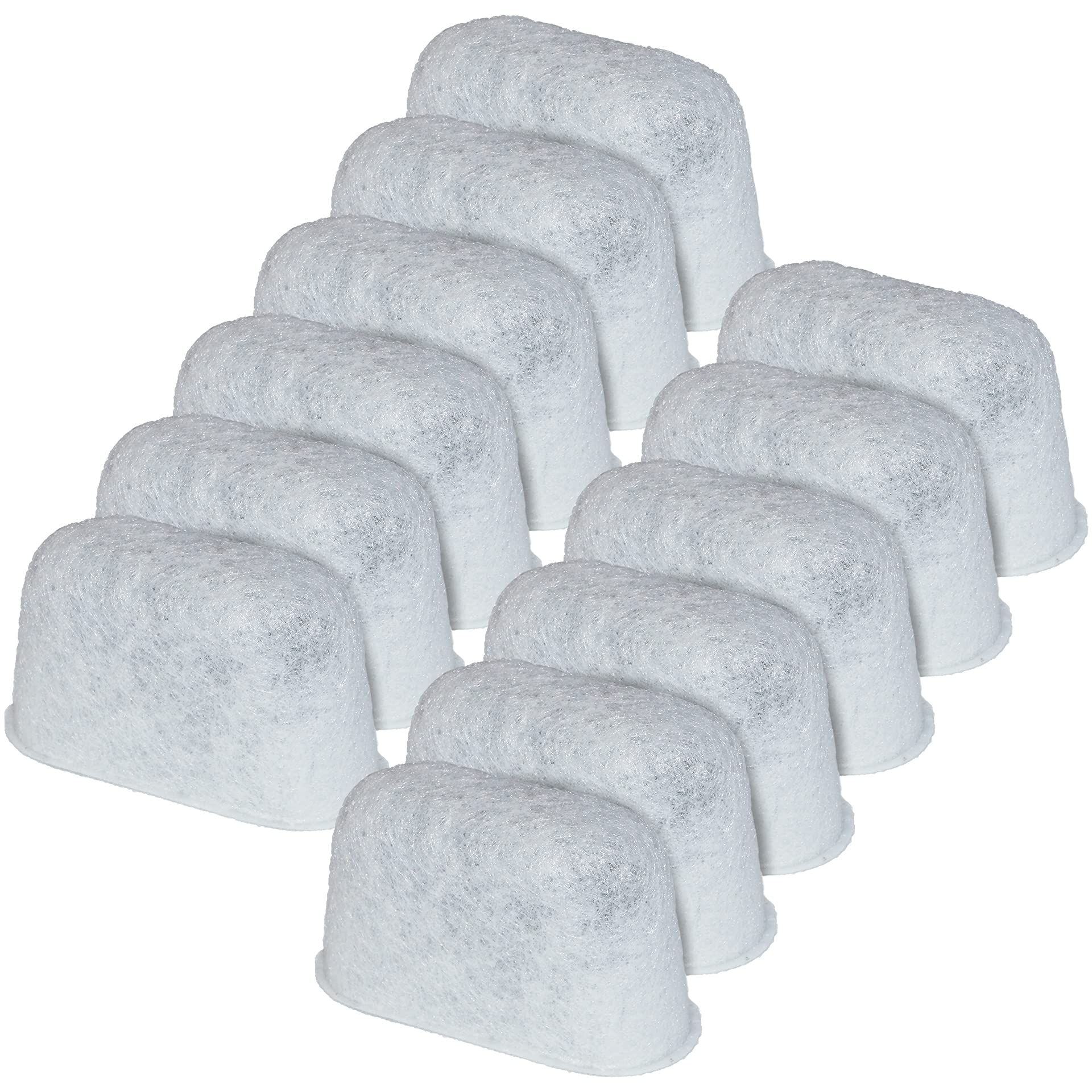 12 Pack Of Cuisinart Compatible Replacement Charcoal Water Filters For Coffee Makers   Fits All Cuisinart Coffee Makers