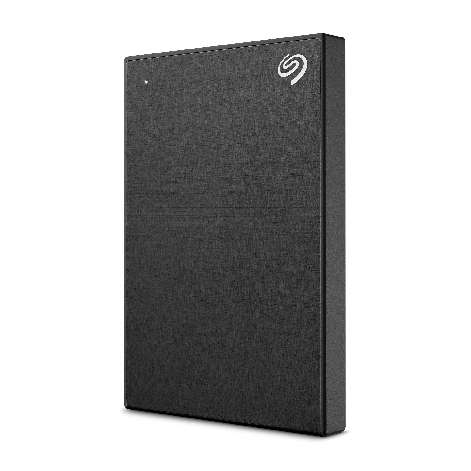 Seagate One Touch 2Tb External Hhd Drive With Rescue Data Recovery Services, Black (Stkb2000400)
