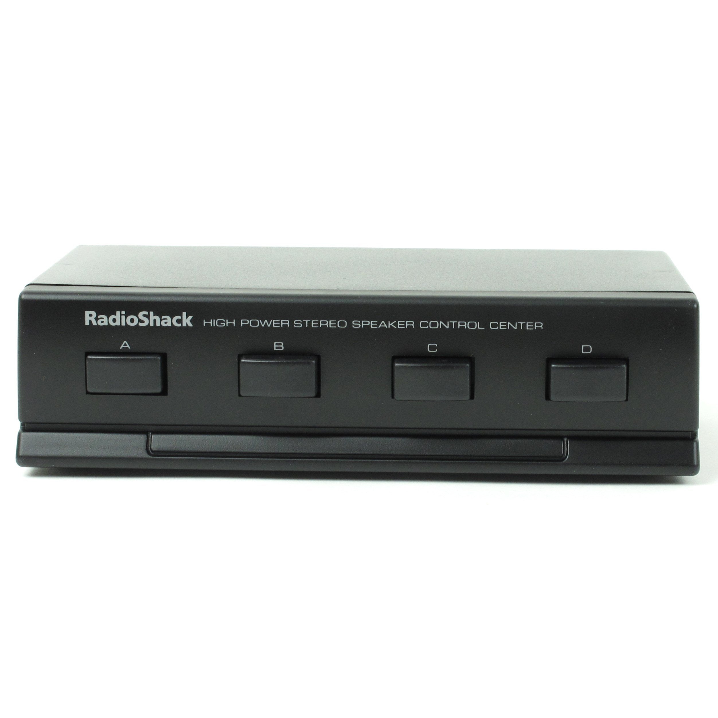 Radioshack High Powered Four Way Stereo Speaker Selector Control Center