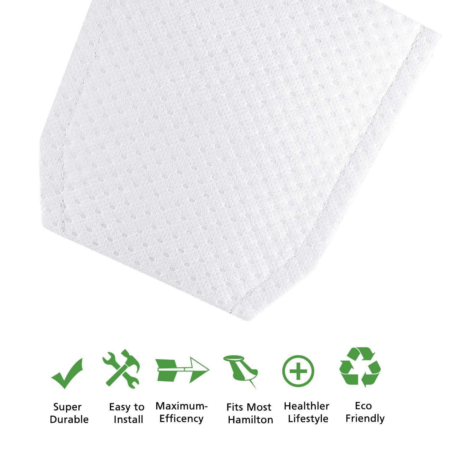 Isinlive Cloth Vacuum Filter Compatible With Makita T 03193 443060 3, Makita Cordless Vacuums Models Xlc02Zb, Xlc02Zw, Xlc02Rb1W