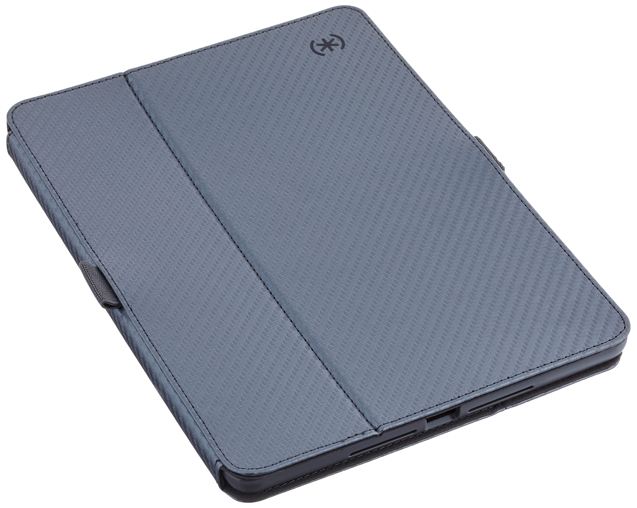 Speck Products iPad Case 10.2 Stylefolio with Microban (Met Charcoal Grey/Charcoal Grey)