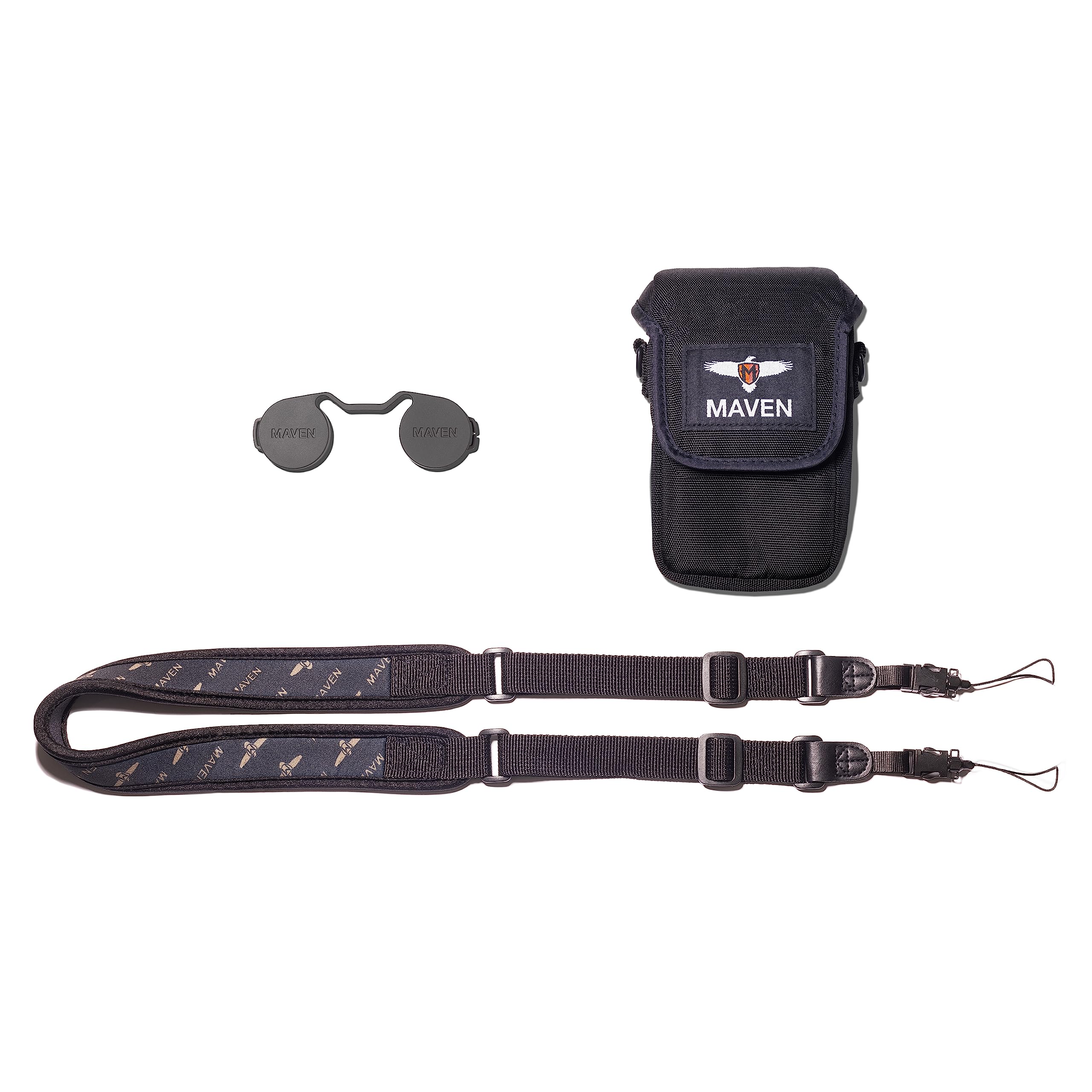 Maven B.7 25Mm Ed Binocular (10X25, Grey/Orange)